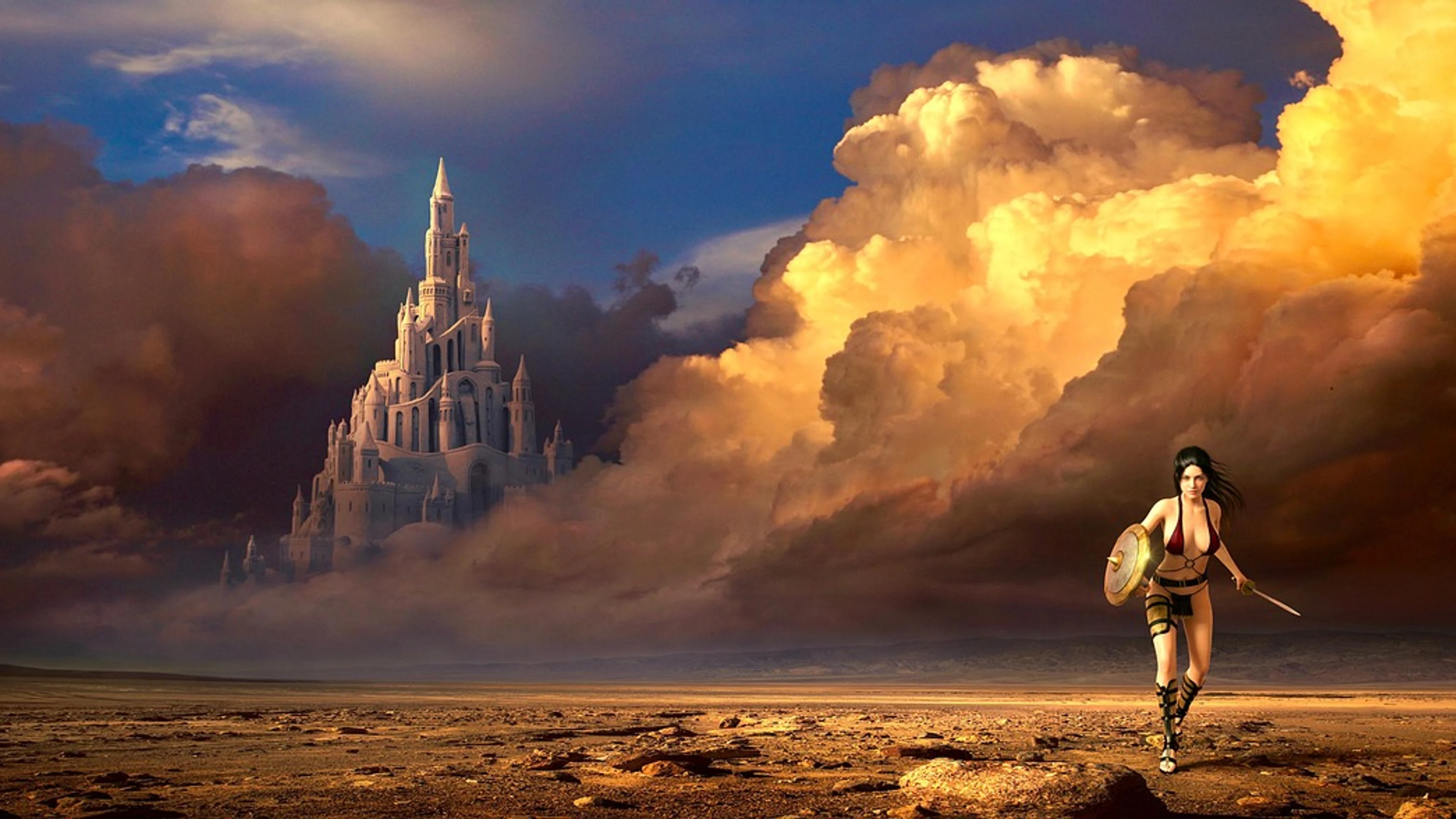 Fantasy clouds amazone - free 4K Ultra HD fantasy wallpaper for desktop
