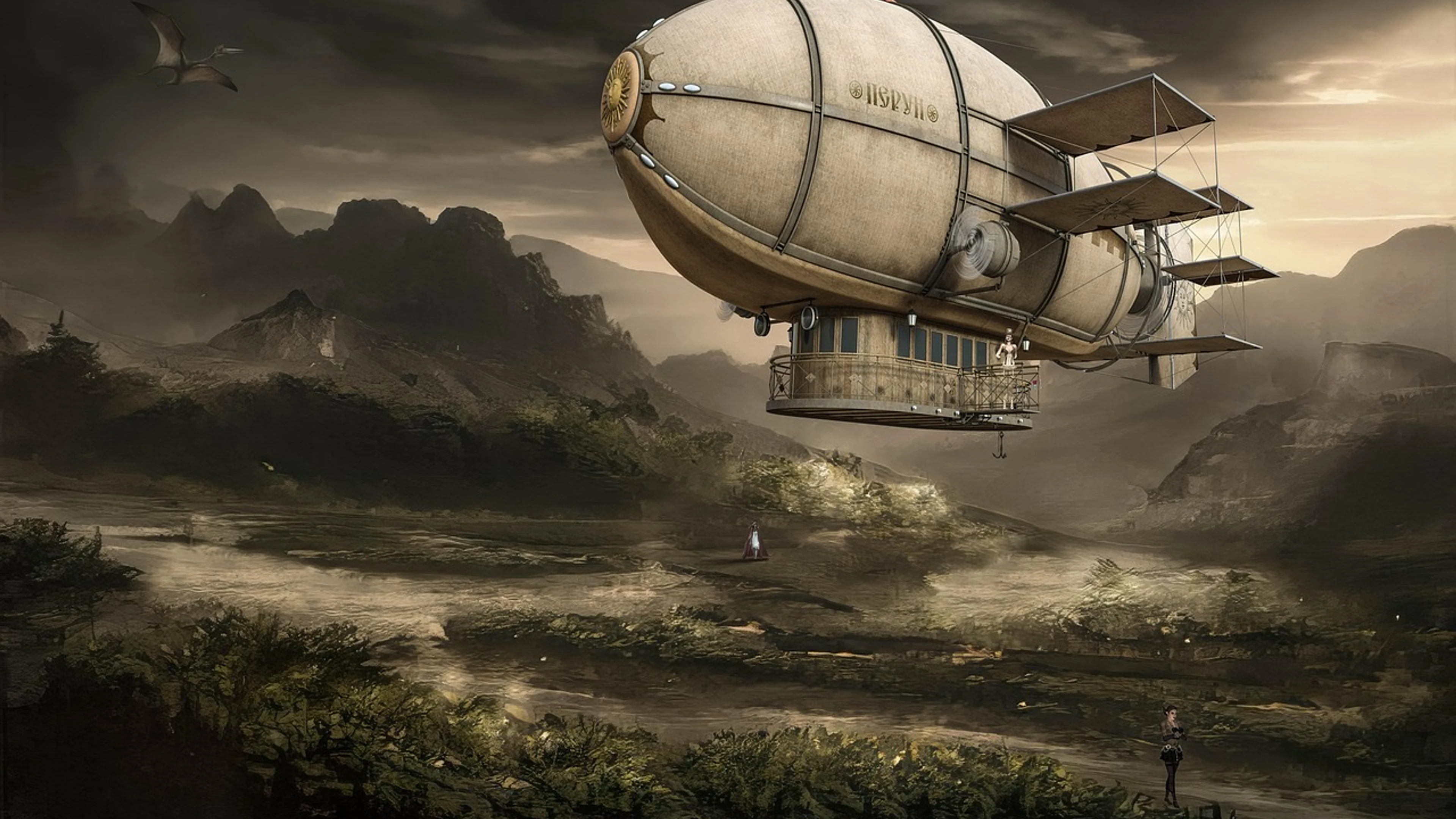 Fantasy picturesque landscape - free 4K Ultra HD fantasy wallpaper for desktop