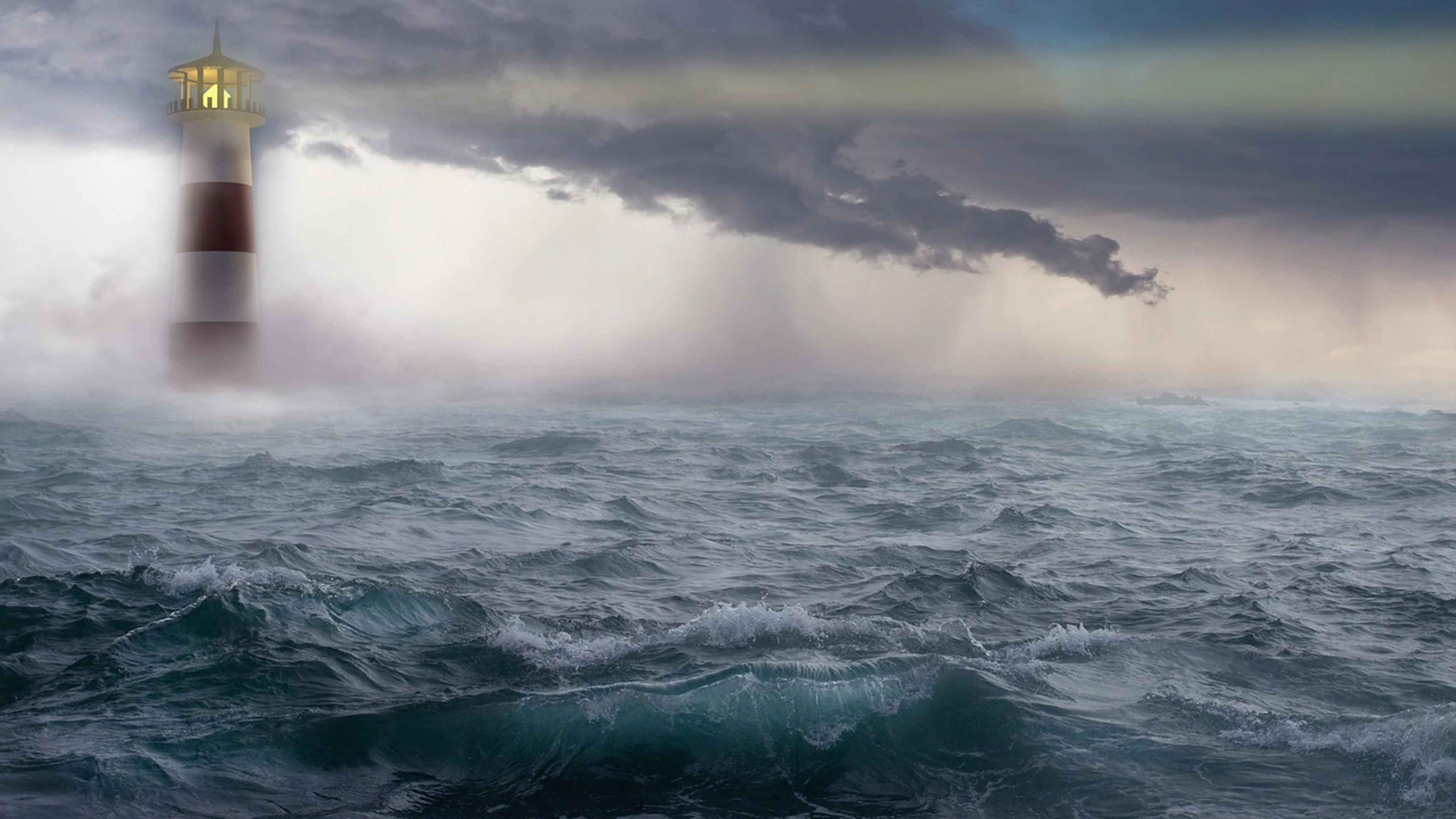 Landscape fantasy sea - free 4K Ultra HD fantasy wallpaper for desktop