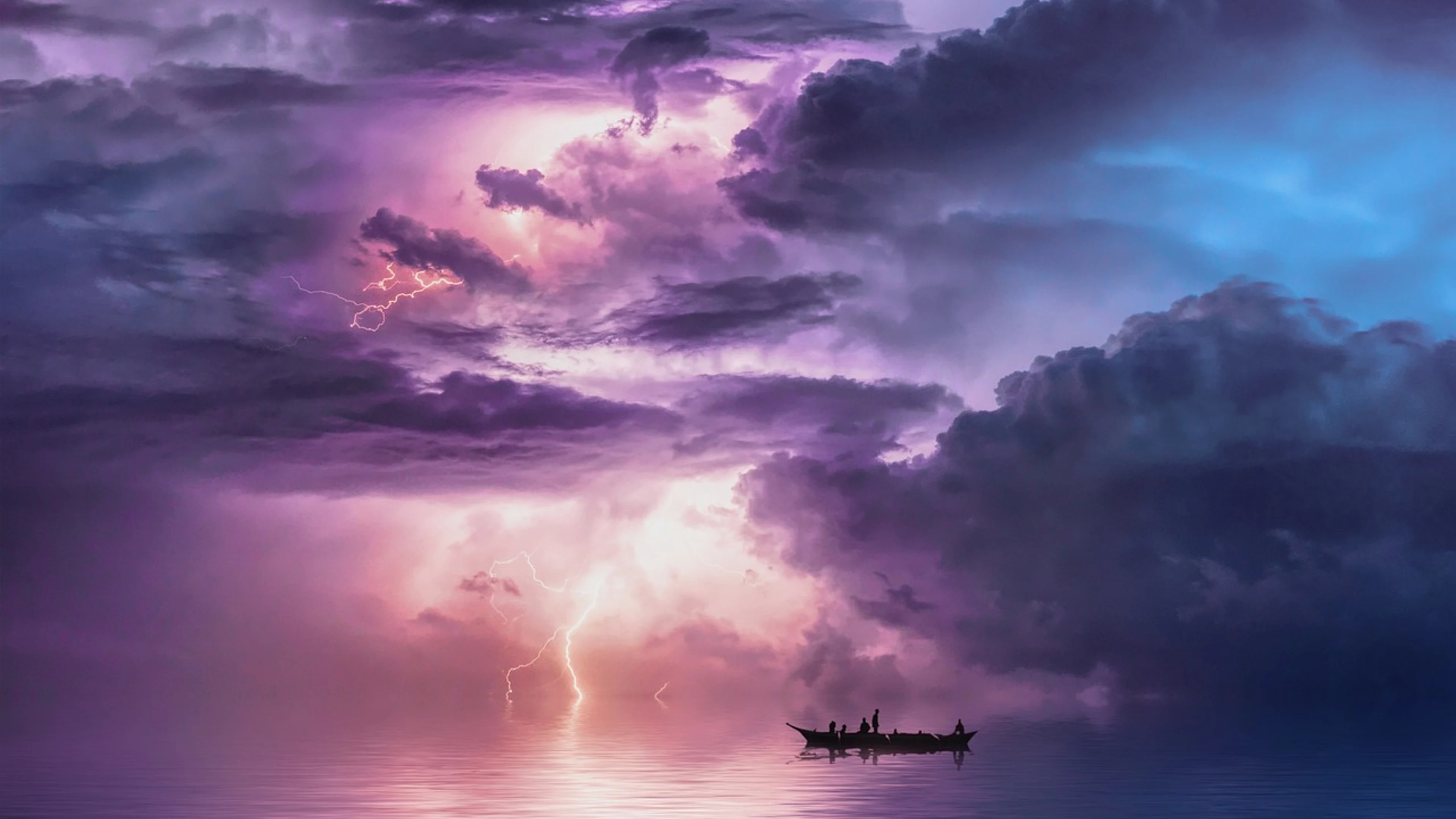 Landscape fantasy storm - free 4K Ultra HD fantasy wallpaper for desktop