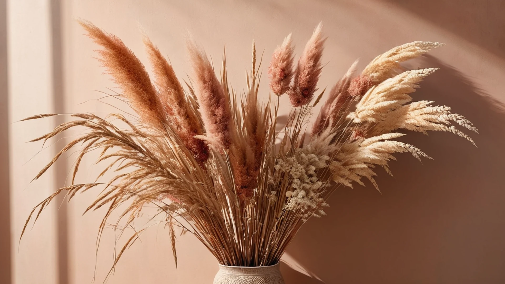 Dried Flower Bouquet - free hd flowers wallpaper for desktop