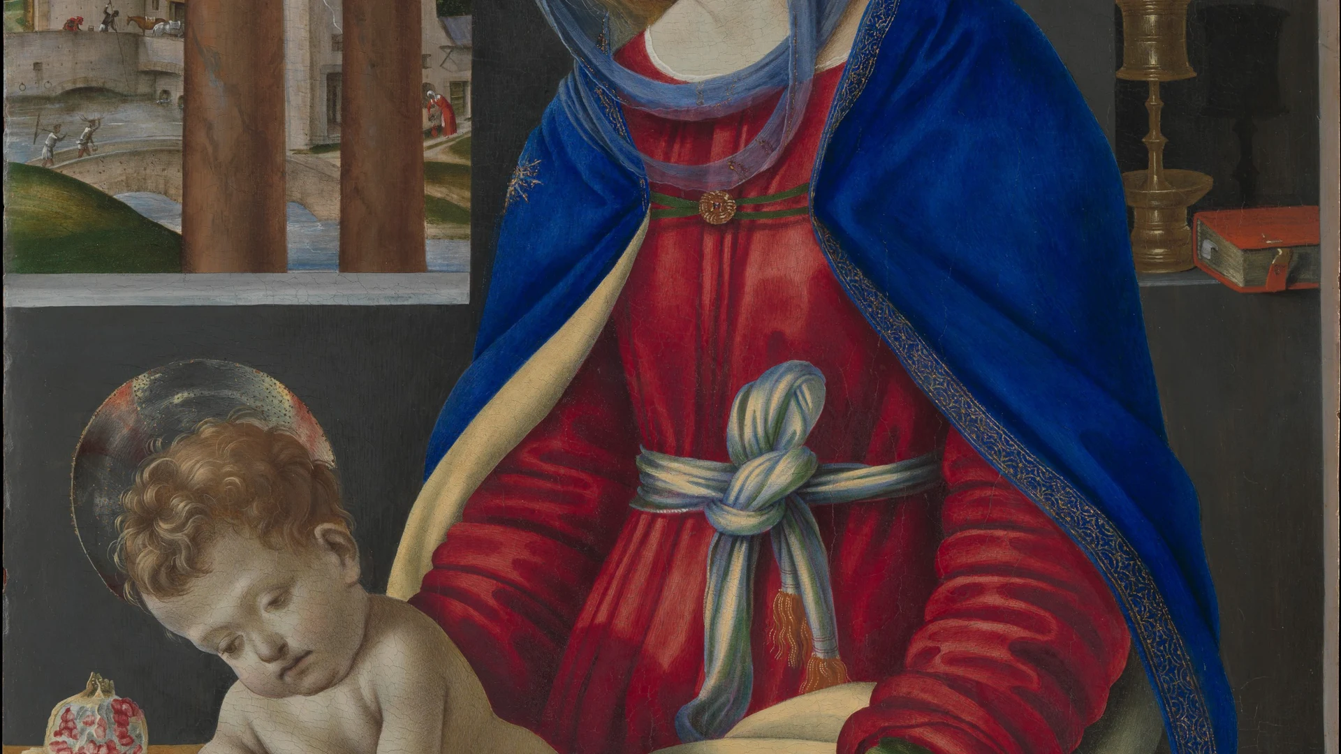 Madonna and Child - free hd flowers wallpaper for desktop