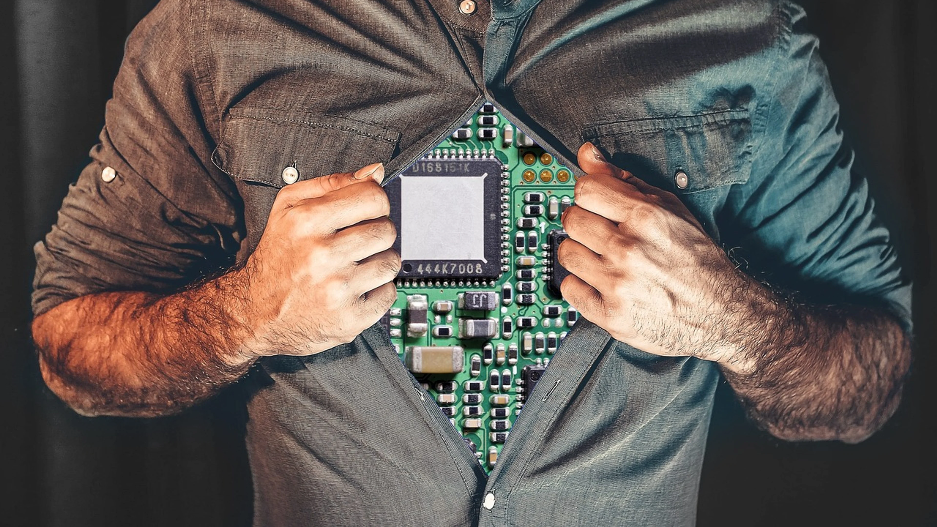 Android robot humanoid - free 4K Ultra HD gaming wallpaper for desktop