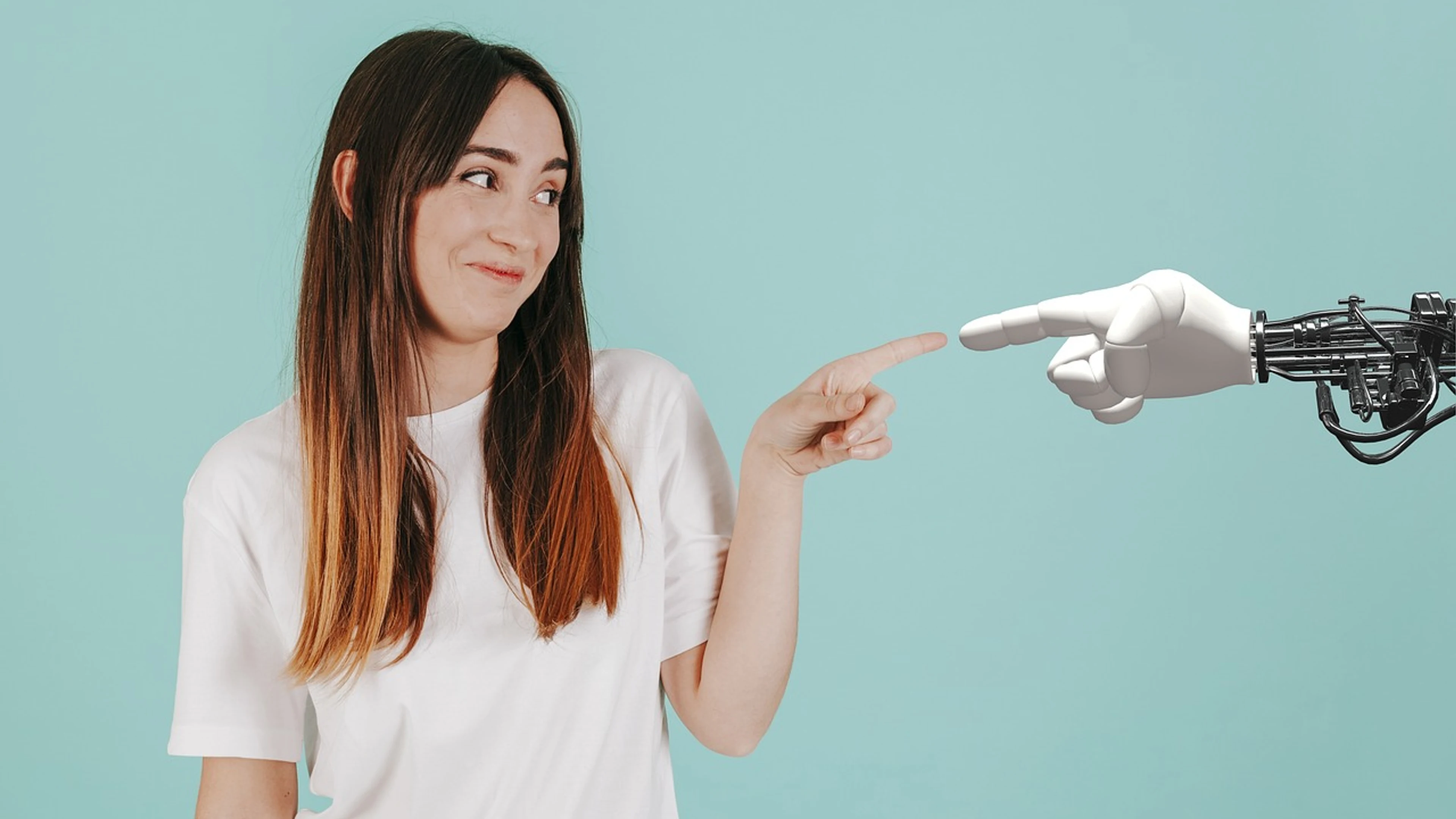 Artificial intelligence technology robot - free 4K Ultra HD gaming wallpaper for desktop