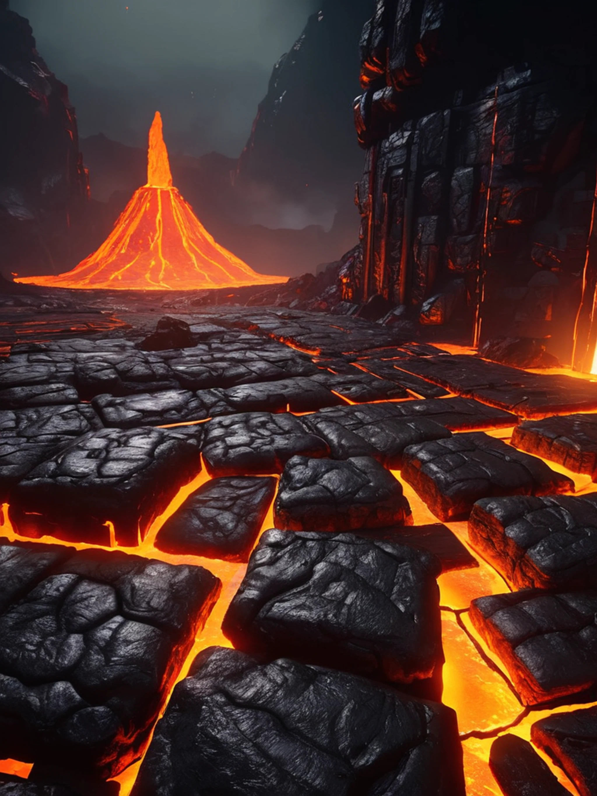 Boss Arena Lava - free Tablet gaming wallpaper for phone