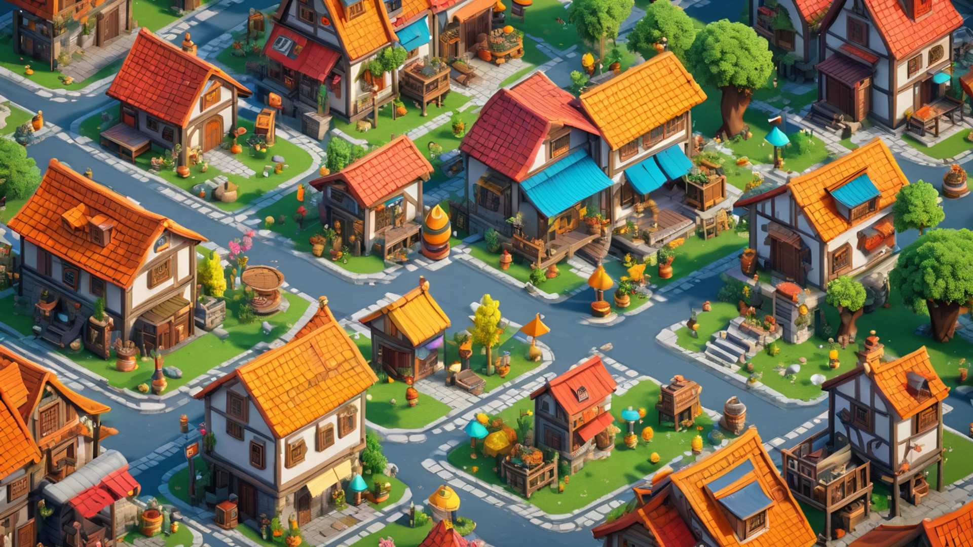 Isometric Game World - free hd gaming wallpaper for desktop