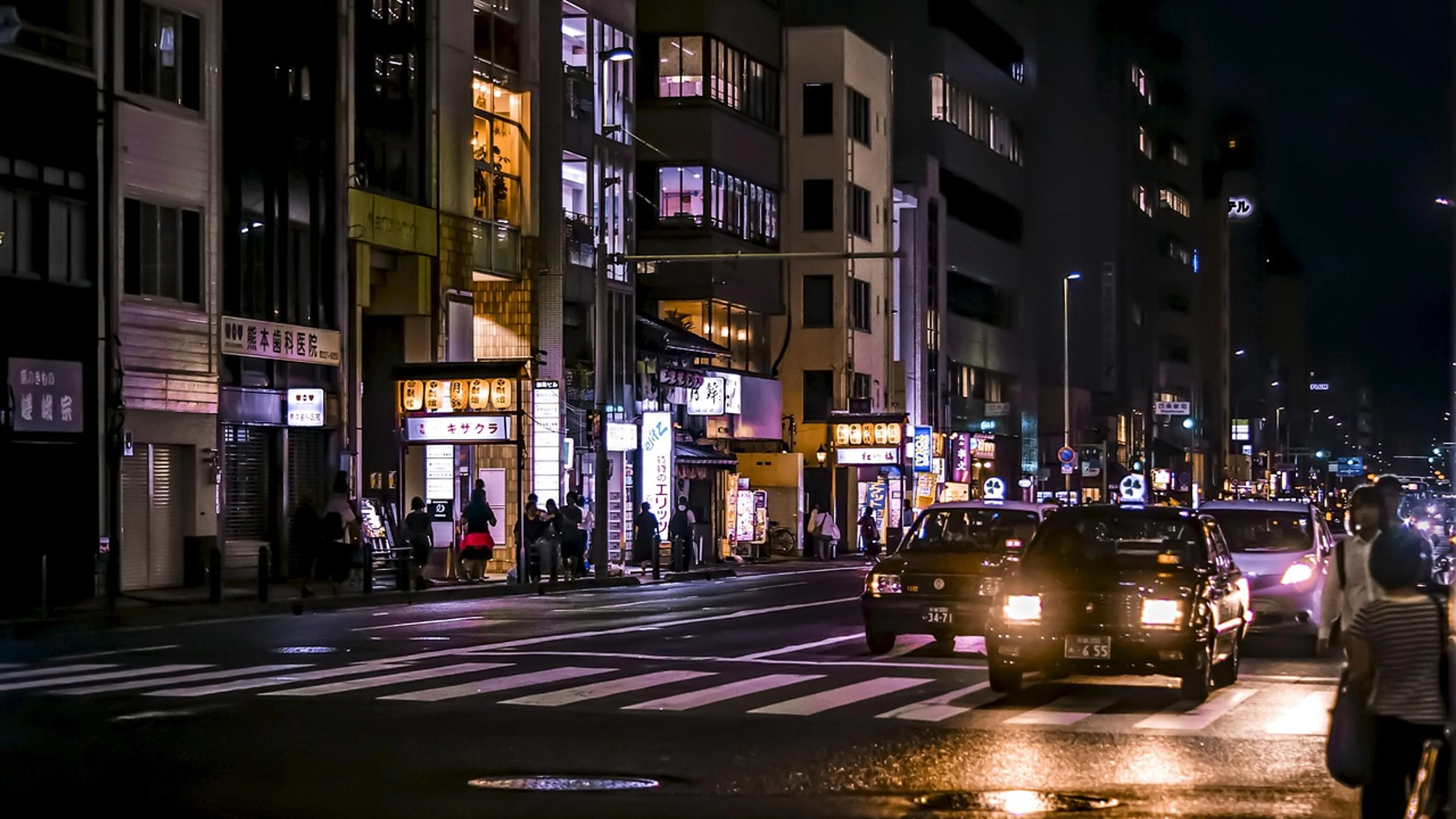 Kyoto japan night - free 4K Ultra HD gaming wallpaper for desktop