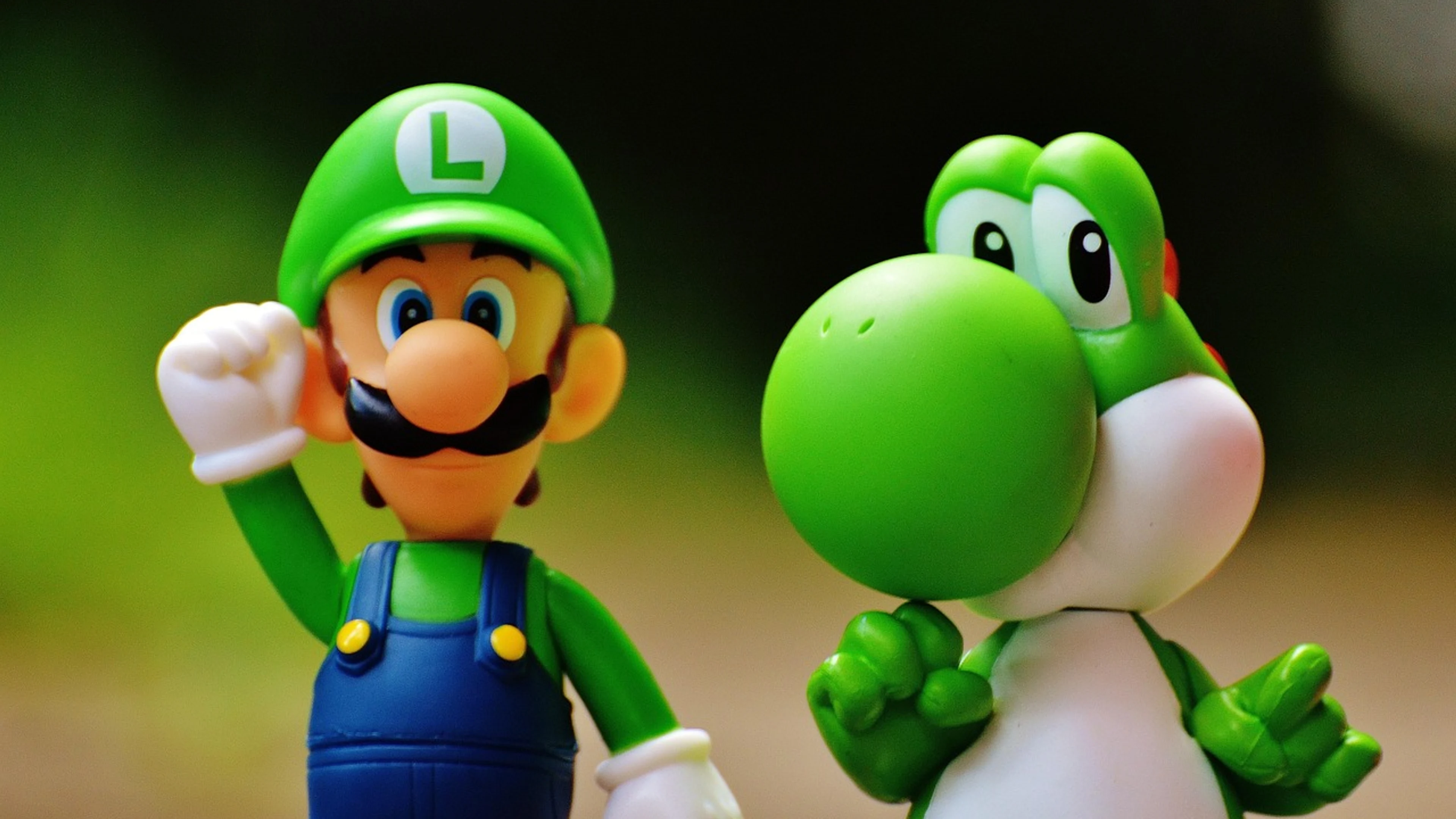 Luigi yoschi characters - free 4K Ultra HD gaming wallpaper for desktop