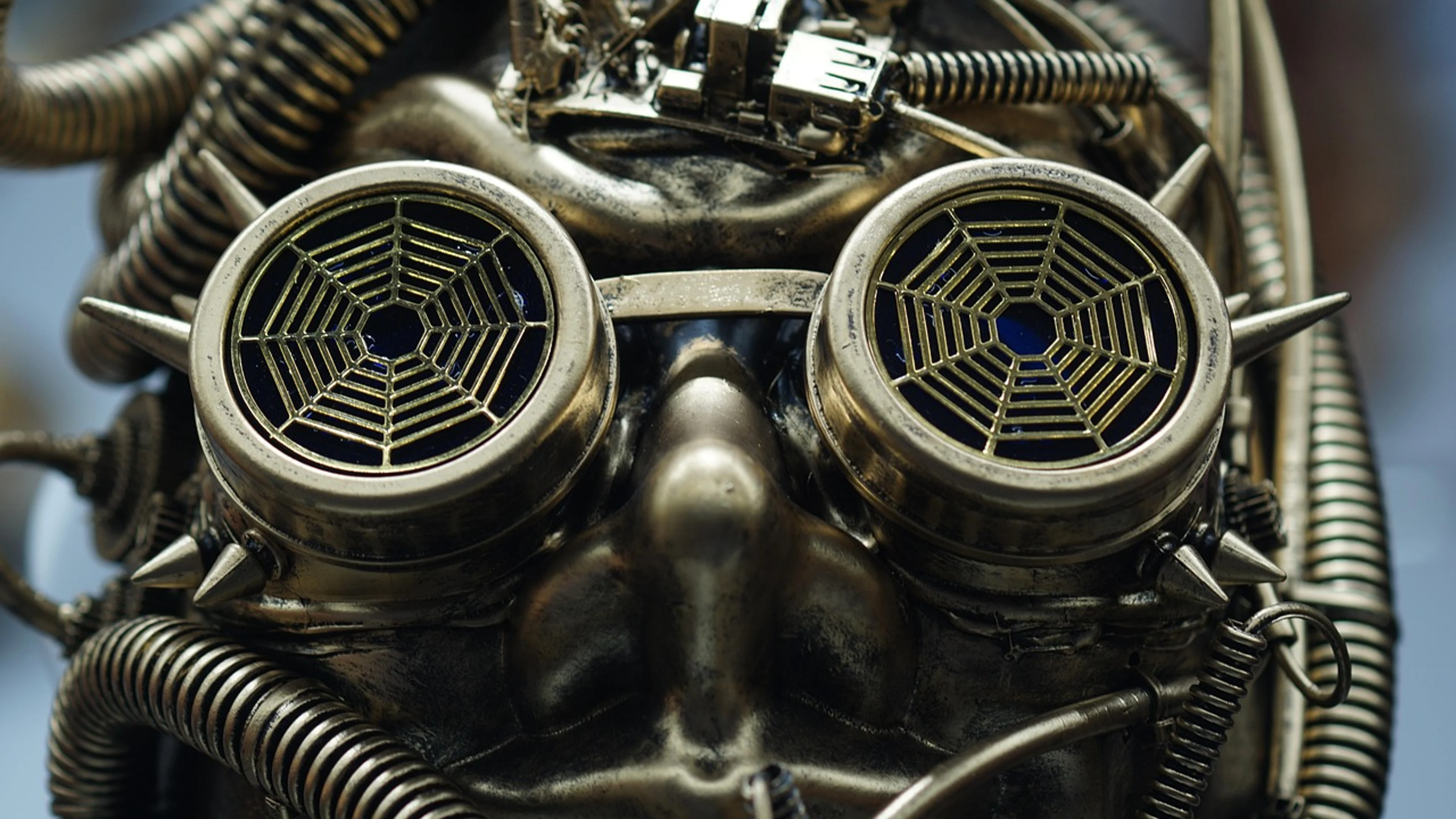 Mask stempunk metal - free 4K Ultra HD gaming wallpaper for desktop