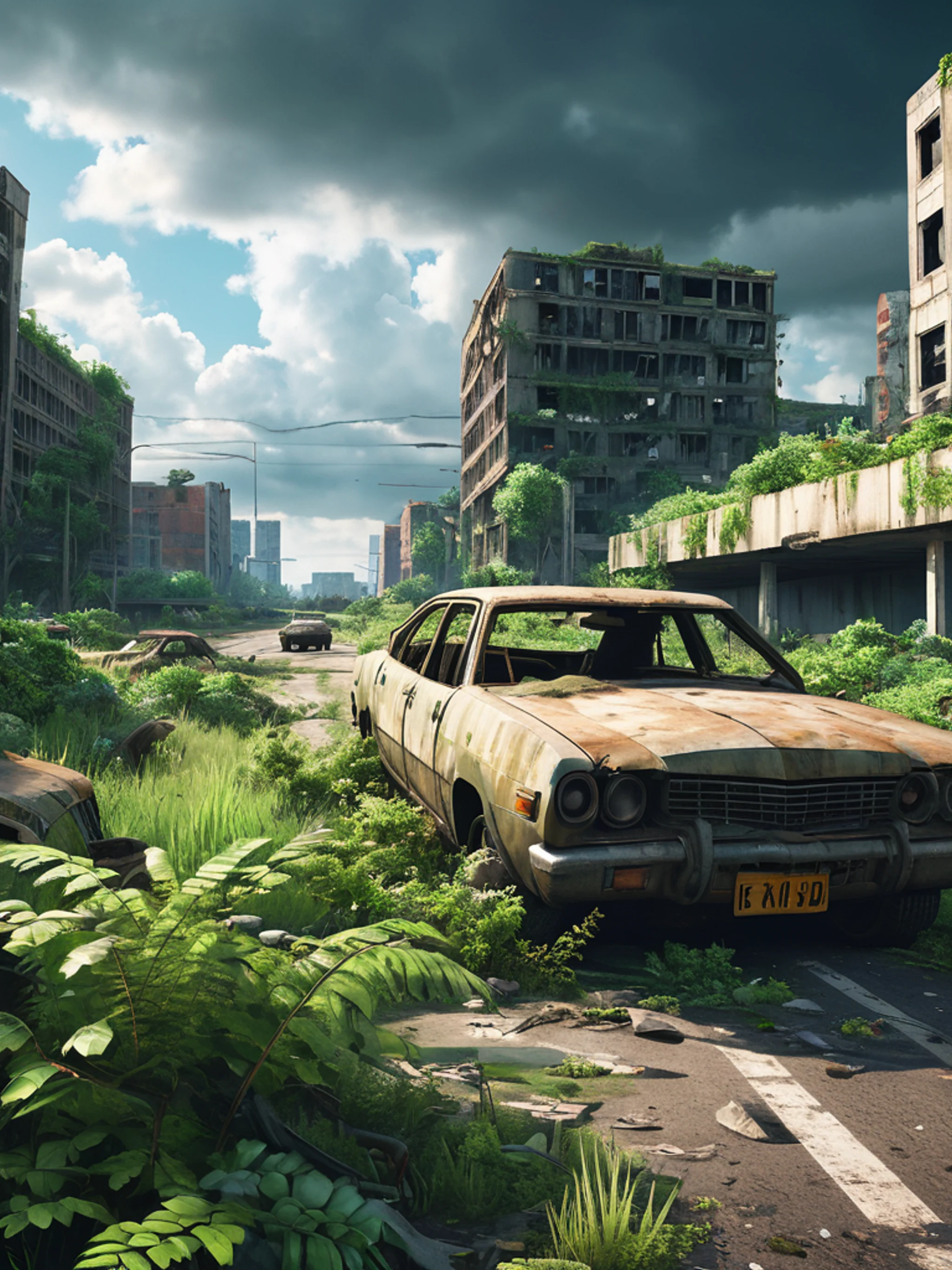 Post Apocalyptic Highway - free Tablet gaming wallpaper for phone