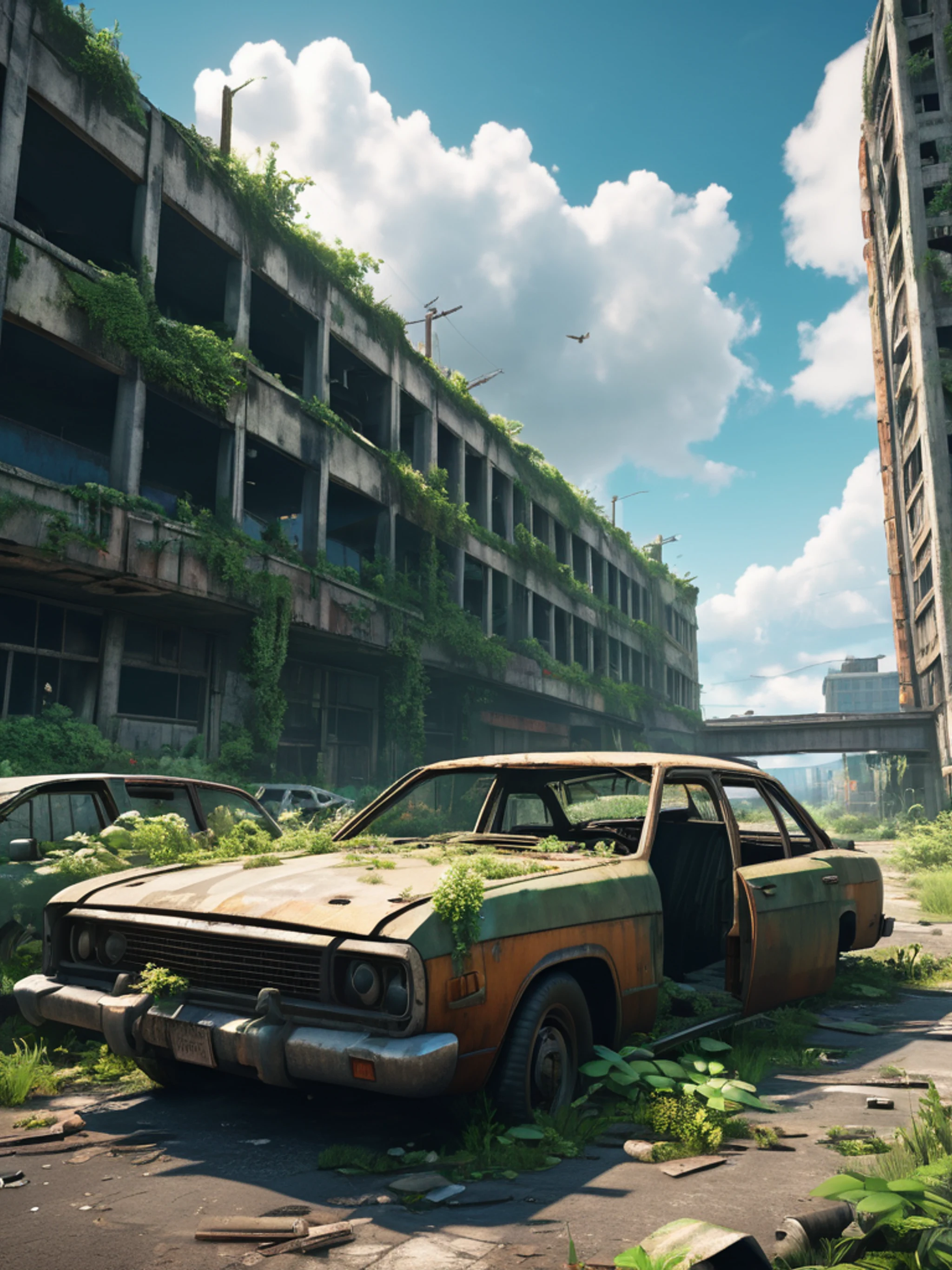 Post Apocalyptic Highway - free Tablet gaming wallpaper for phone