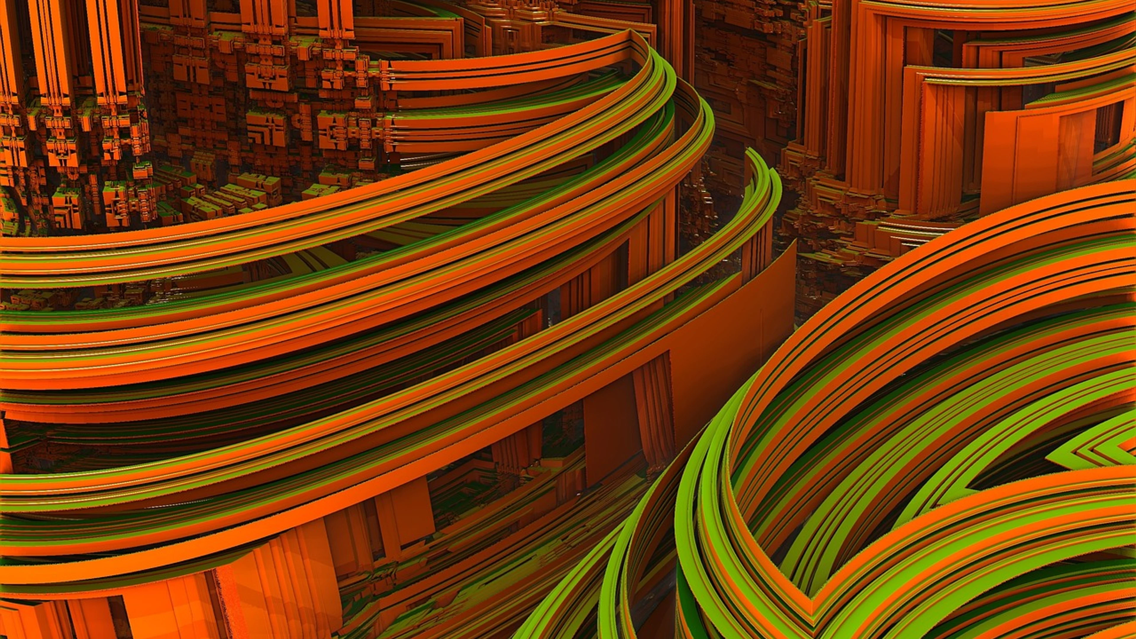 Science fiction technology futuristic - free 4K Ultra HD gaming wallpaper for desktop