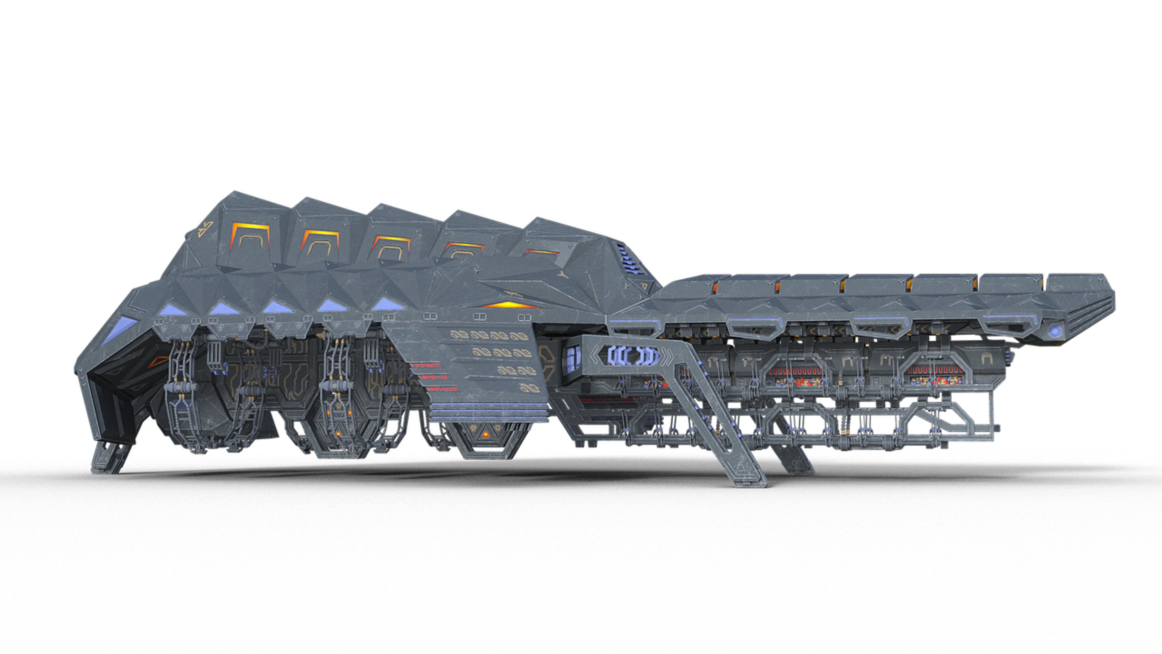 Spaceship sci fi future - free 4K Ultra HD gaming wallpaper for desktop