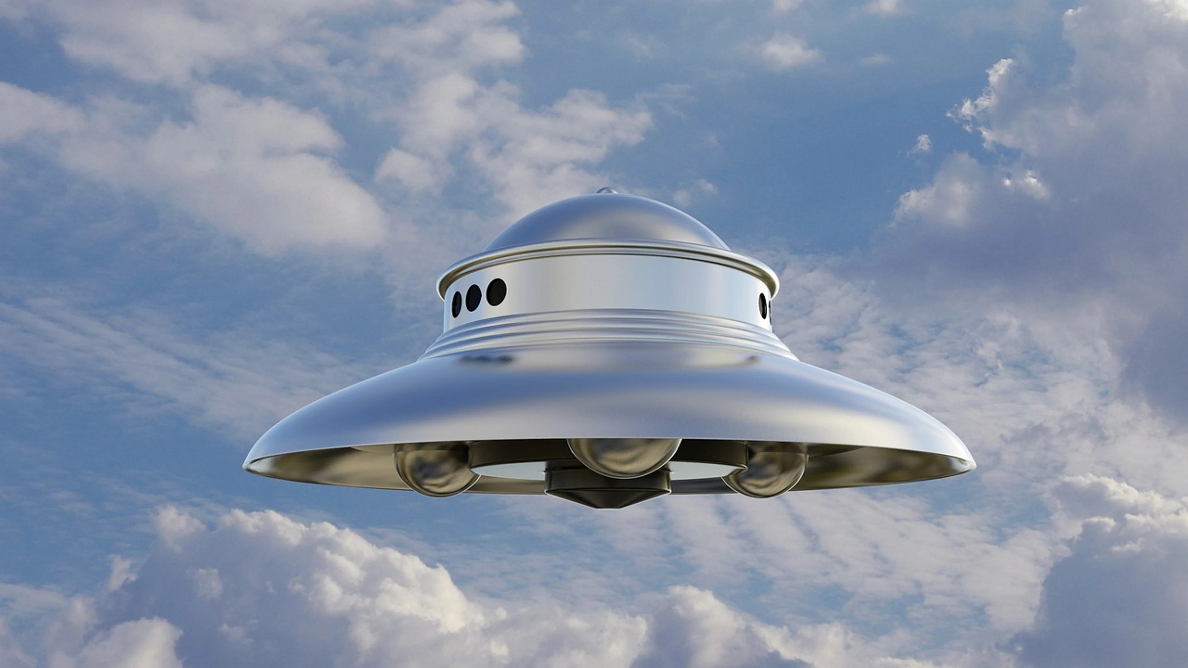 Ufo saucer spaceship - free 4K Ultra HD gaming wallpaper for desktop