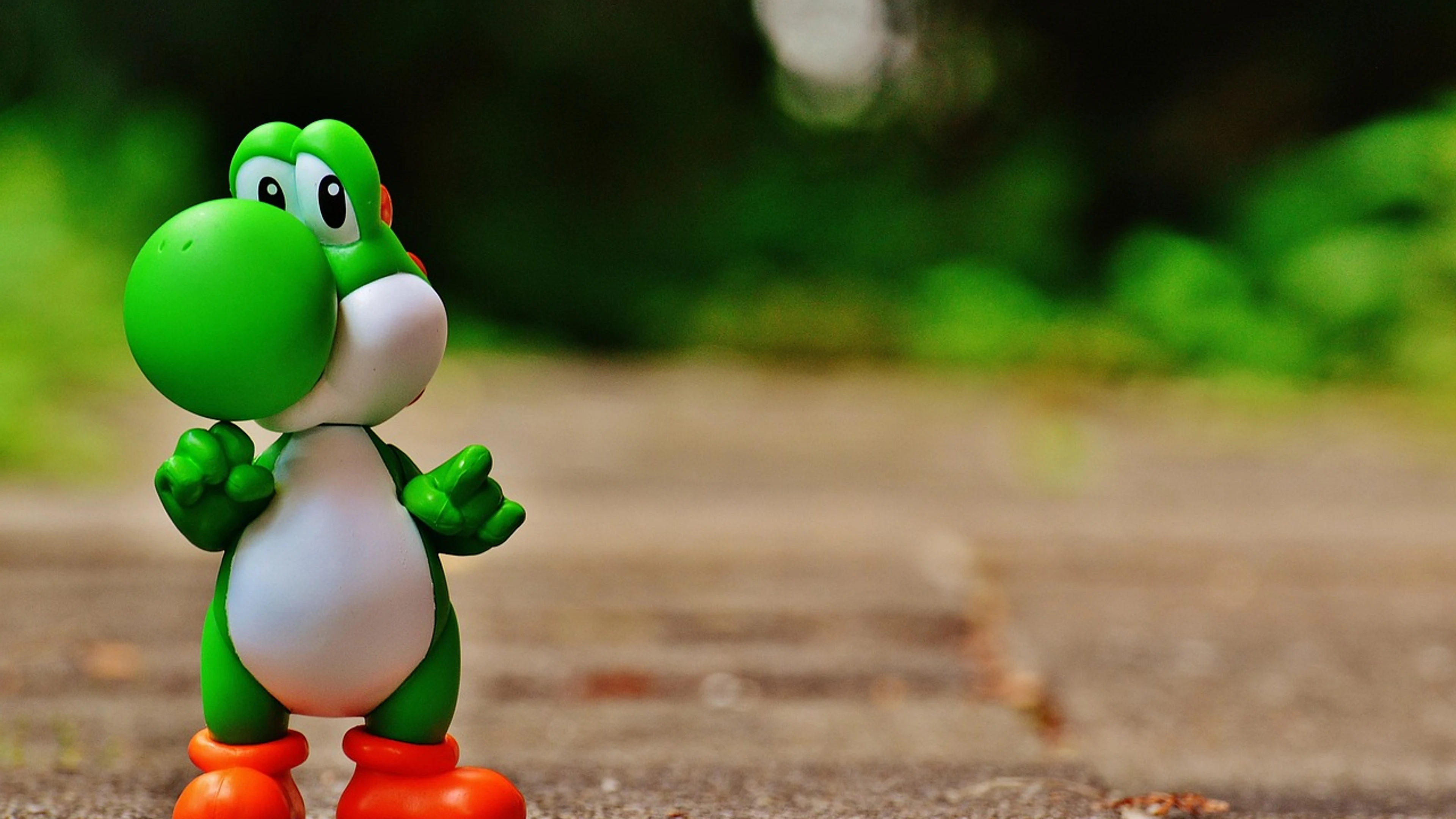 Yoschi figure fun - free 4K Ultra HD gaming wallpaper for desktop