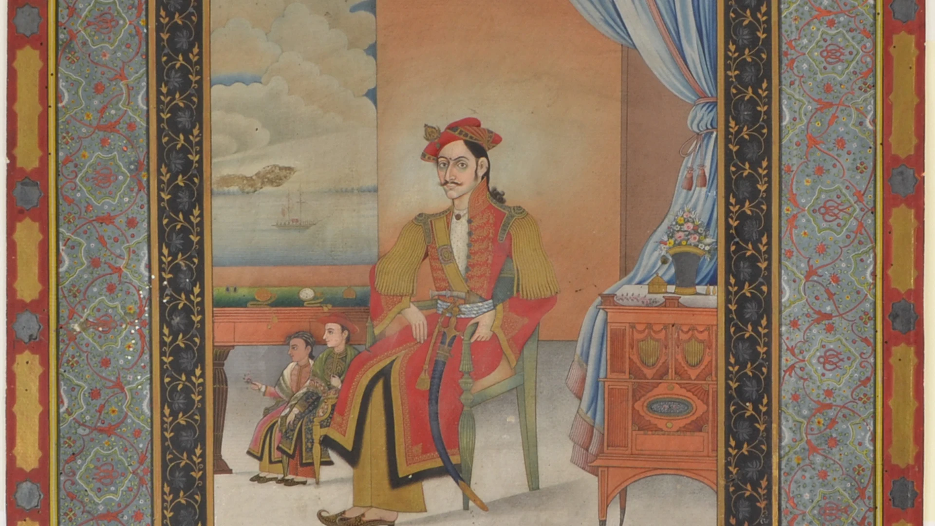 Portrait of Colonel Ranabir Singh Thapa - free hd lake wallpaper for desktop