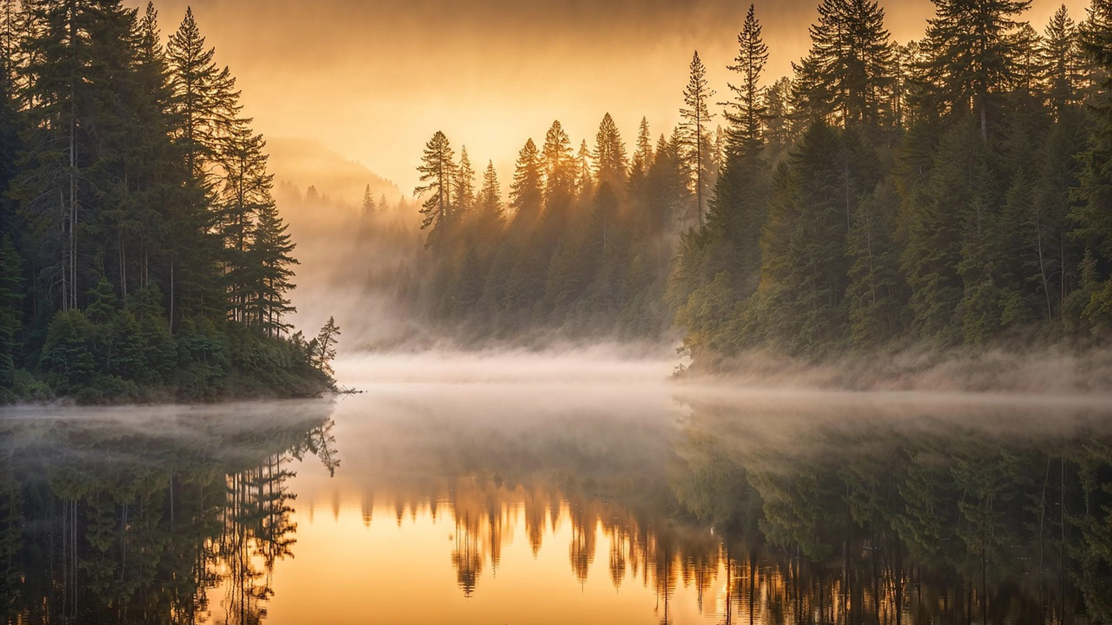 Trees lake nature wallpaper - free 4K Ultra HD lake wallpaper for desktop