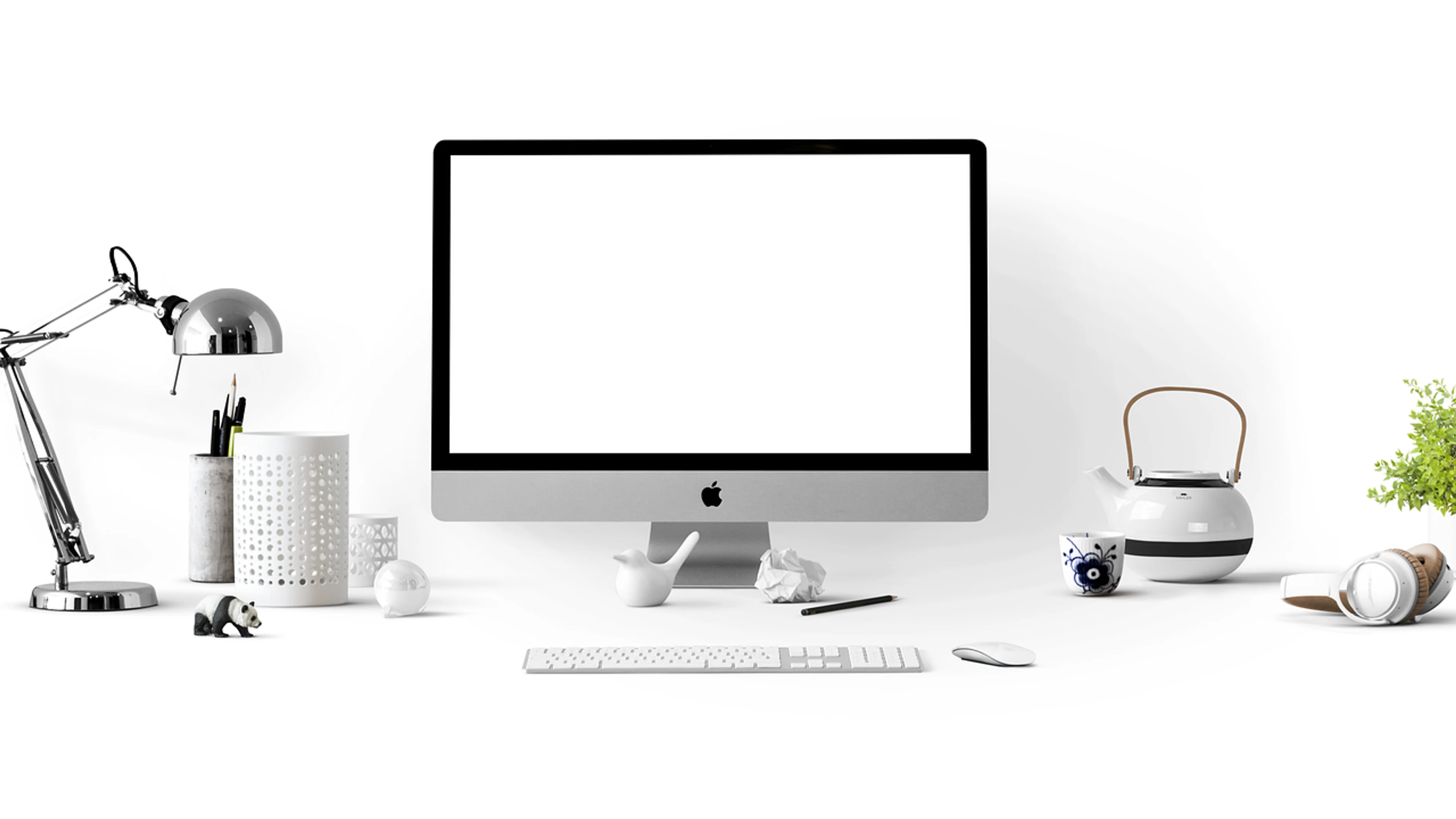 Apple computer desk - free 4K Ultra HD minimal wallpaper for desktop