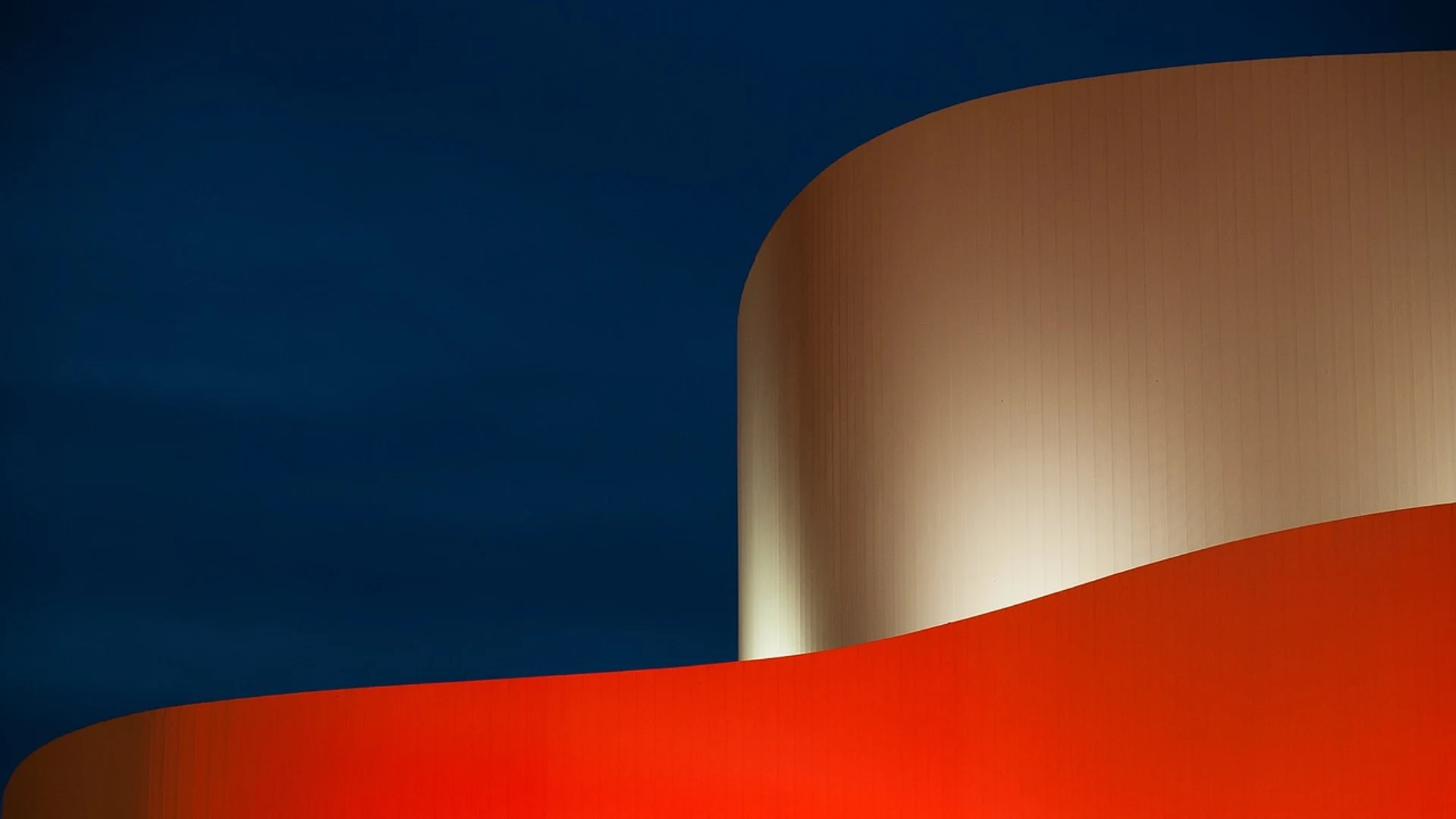 Architecture building facade - free hd minimal wallpaper for desktop