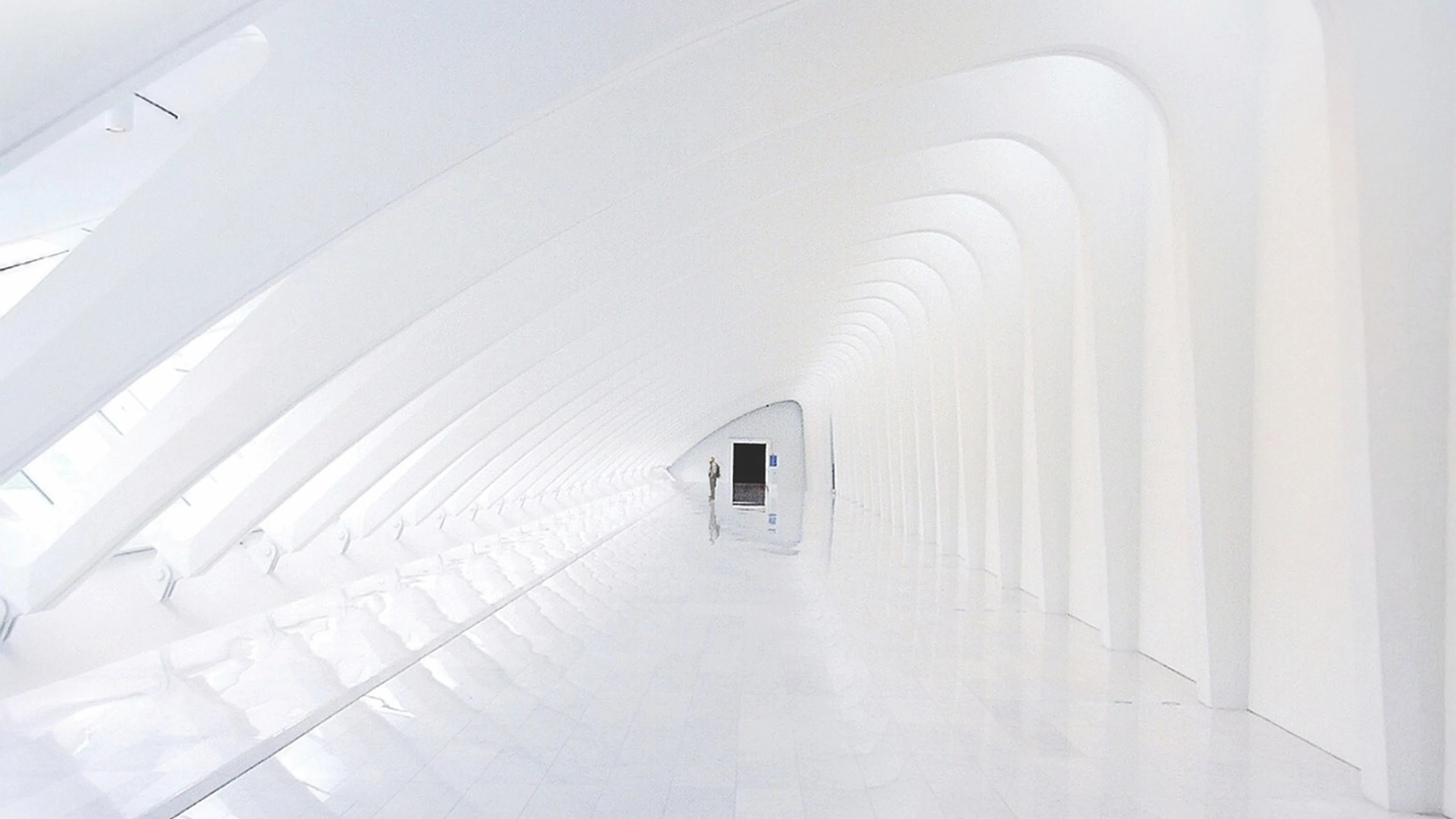 Architecture white building - free 4K Ultra HD minimal wallpaper for desktop