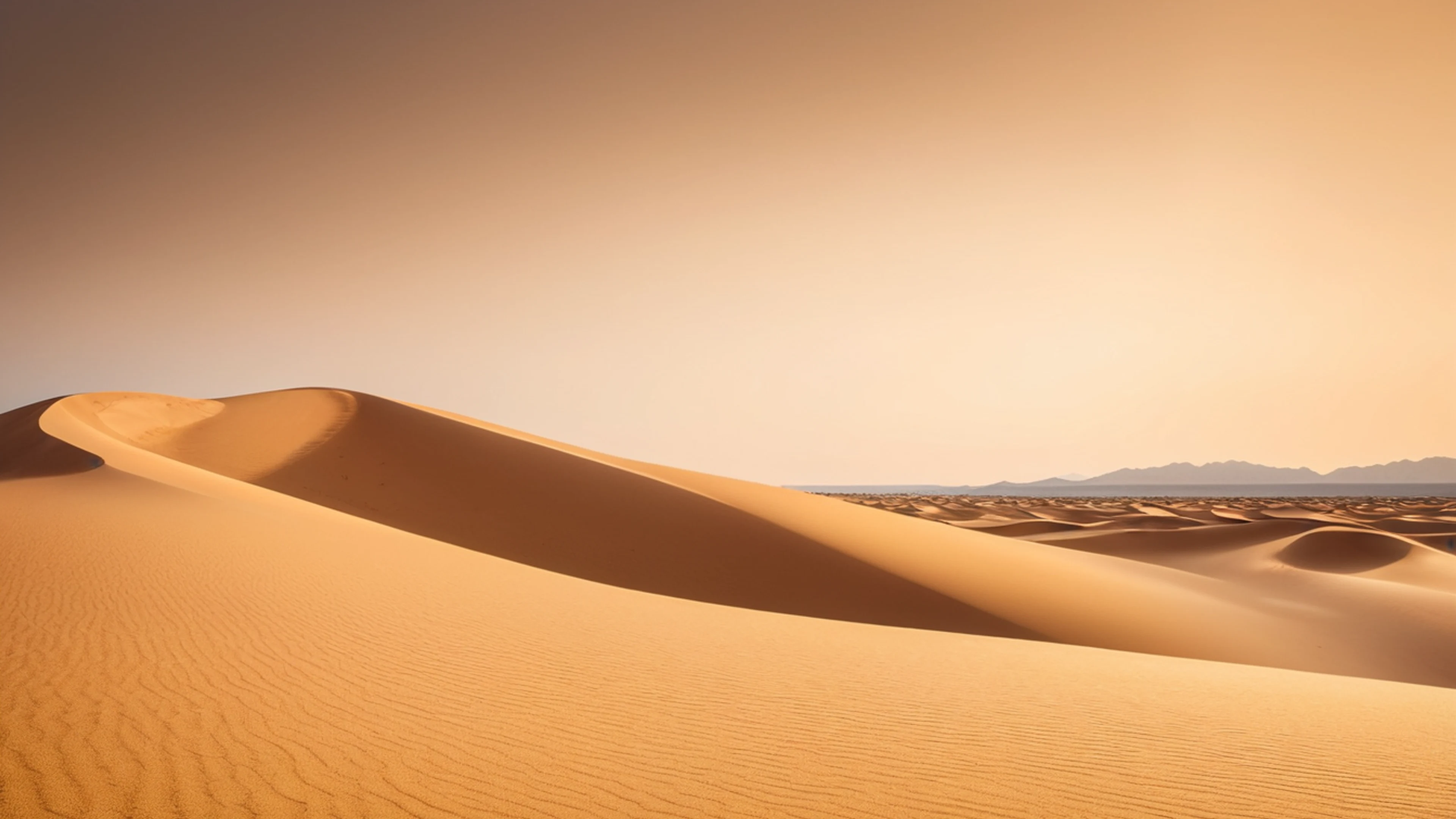 Minimal Desert Dune - free 4K Ultra HD minimal wallpaper for desktop