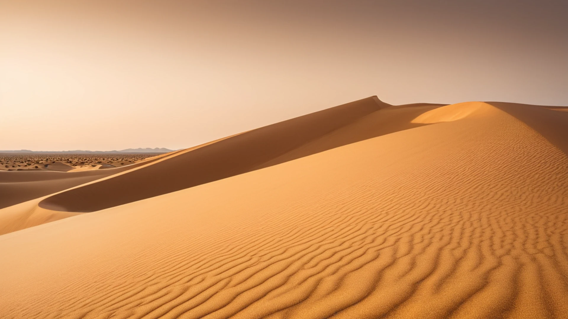 Minimal Desert Dune - free hd minimal wallpaper for desktop