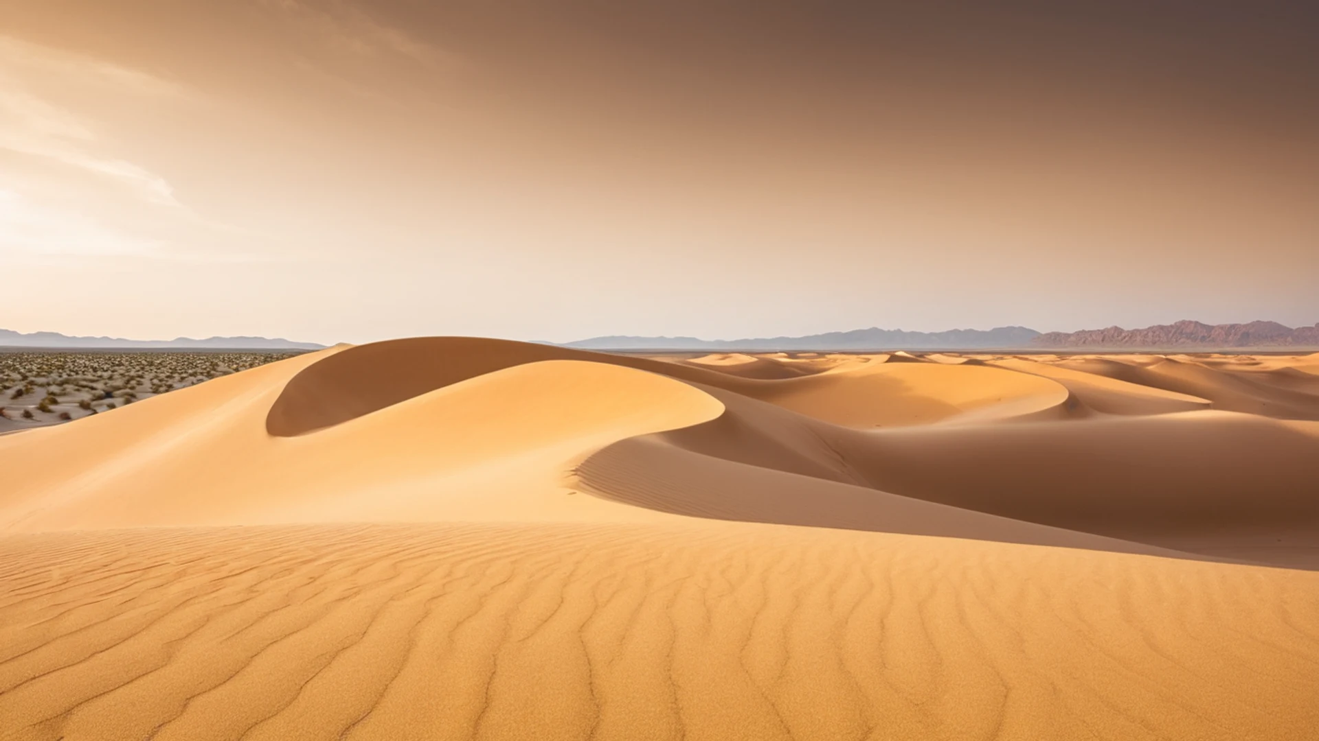 Minimal Desert Dune - free hd minimal wallpaper for desktop