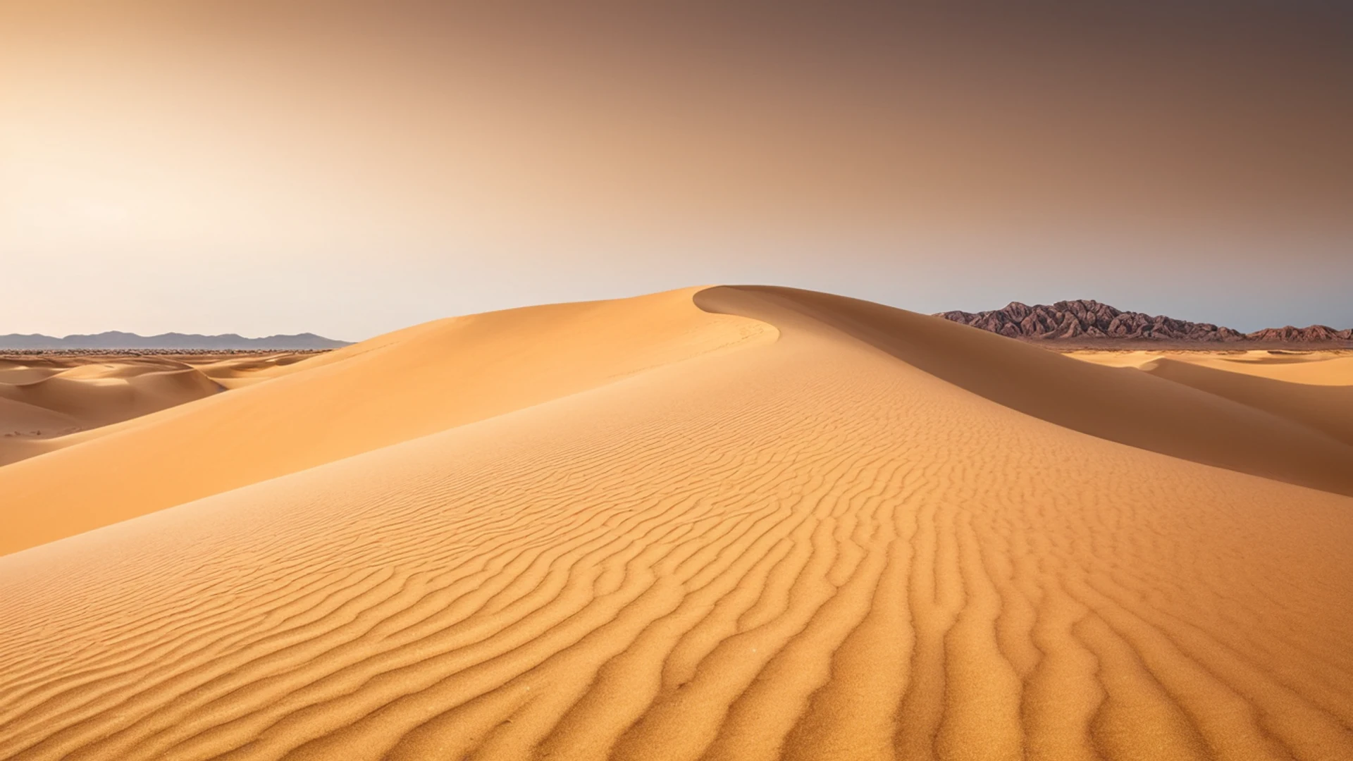 Minimal Desert Dune - free hd minimal wallpaper for desktop