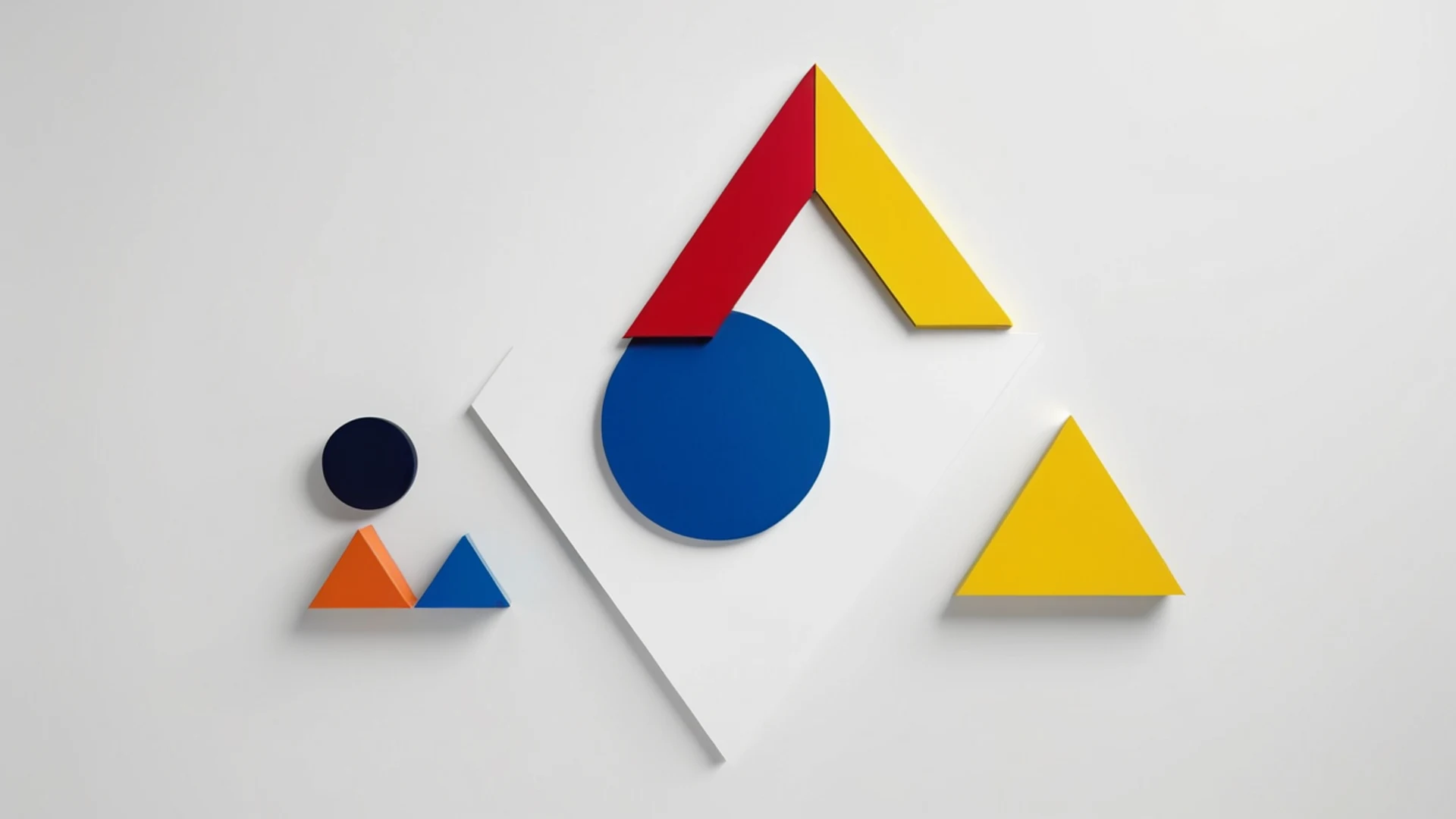 Minimal Geometric Shapes - free hd minimal wallpaper for desktop