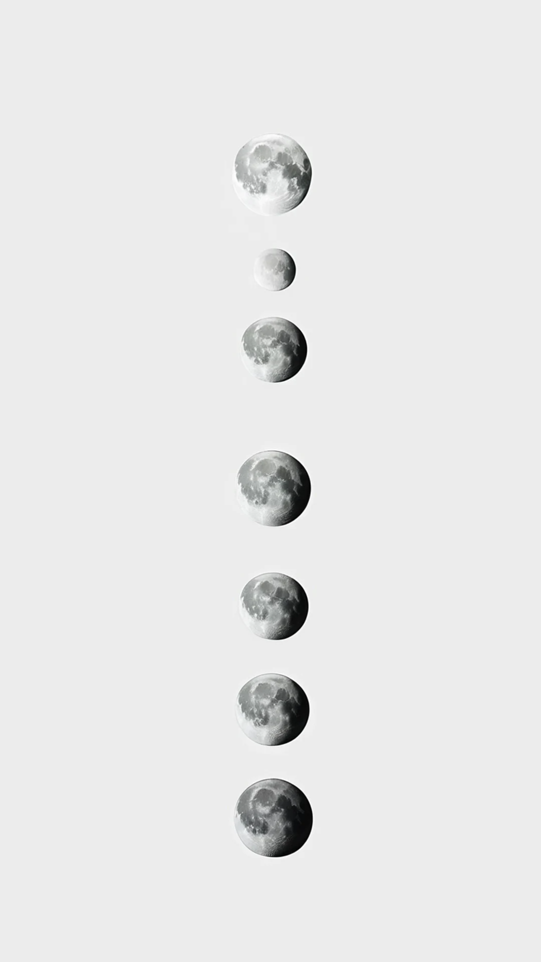 Minimal Moon Phase - free Phone minimal wallpaper for phone