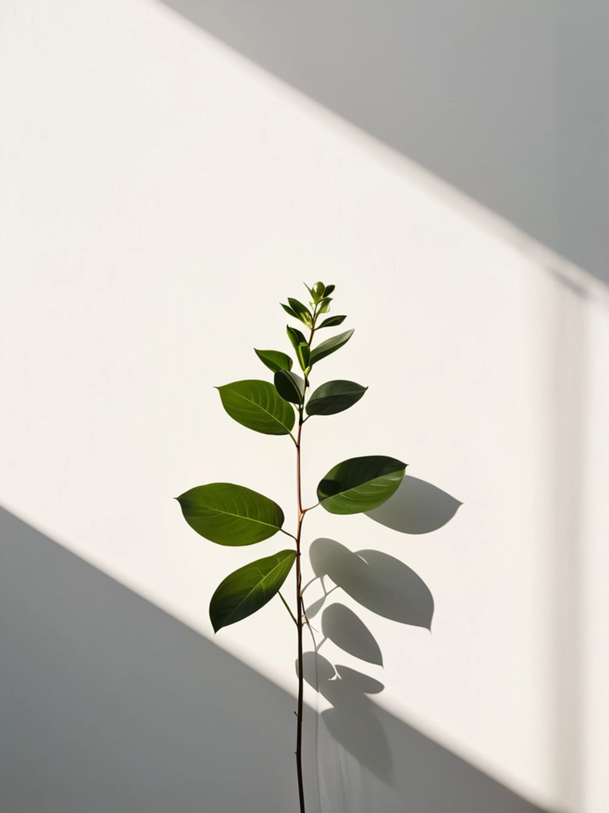 Minimal Plant Shadow - free Tablet minimal wallpaper for phone