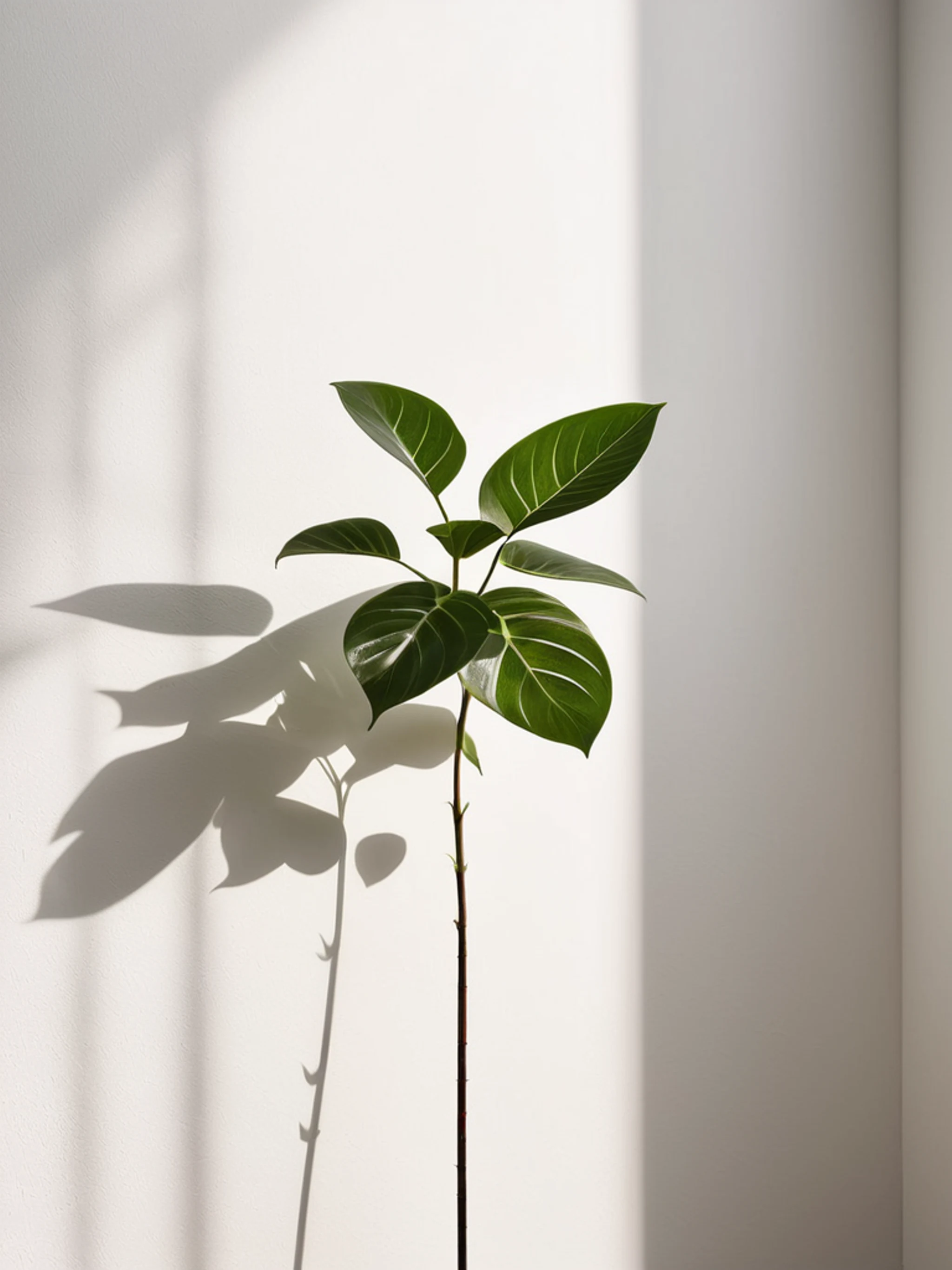Minimal Plant Shadow - free Tablet minimal wallpaper for phone