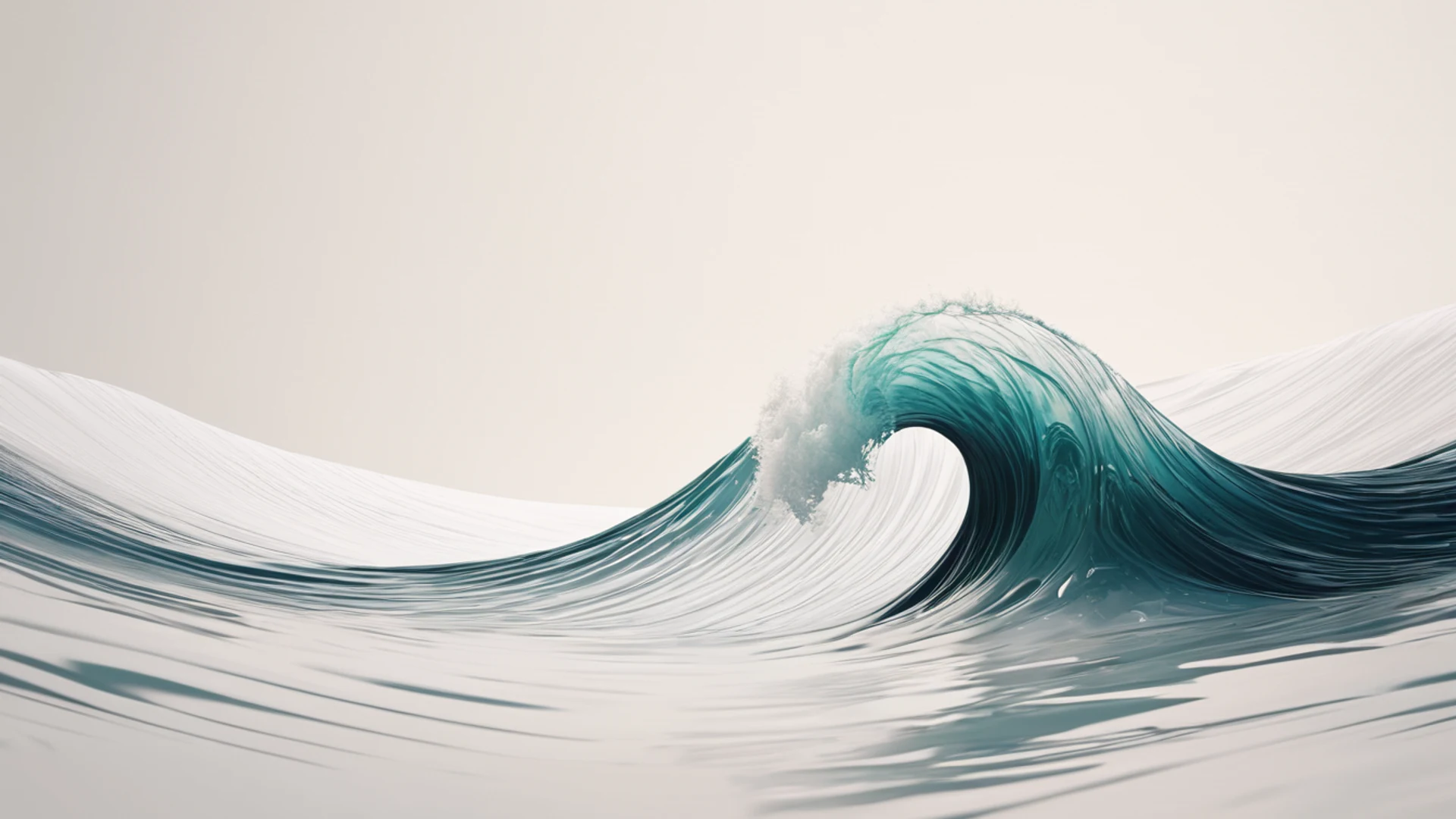 Minimal Wave Line - free hd minimal wallpaper for desktop