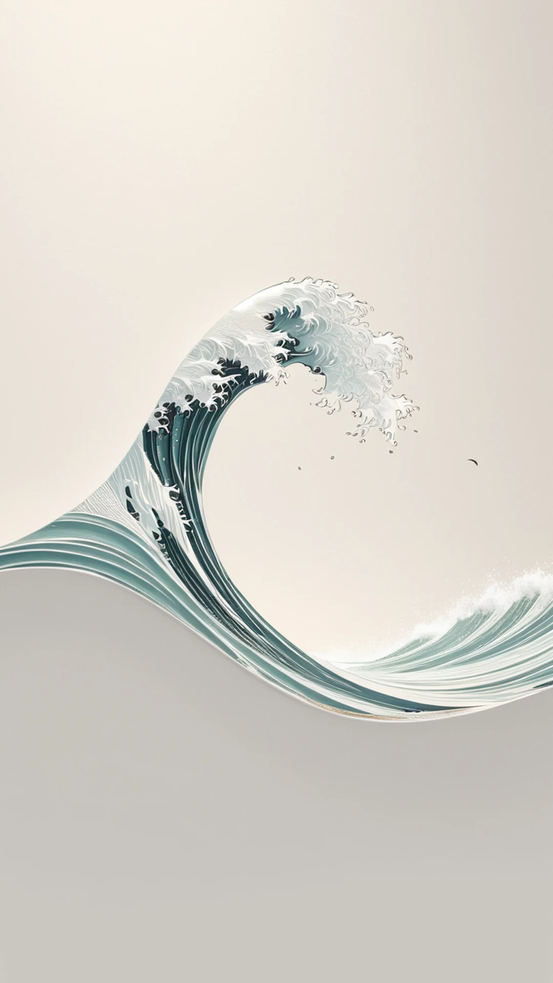 Minimal Wave Line - free Phone minimal wallpaper for phone