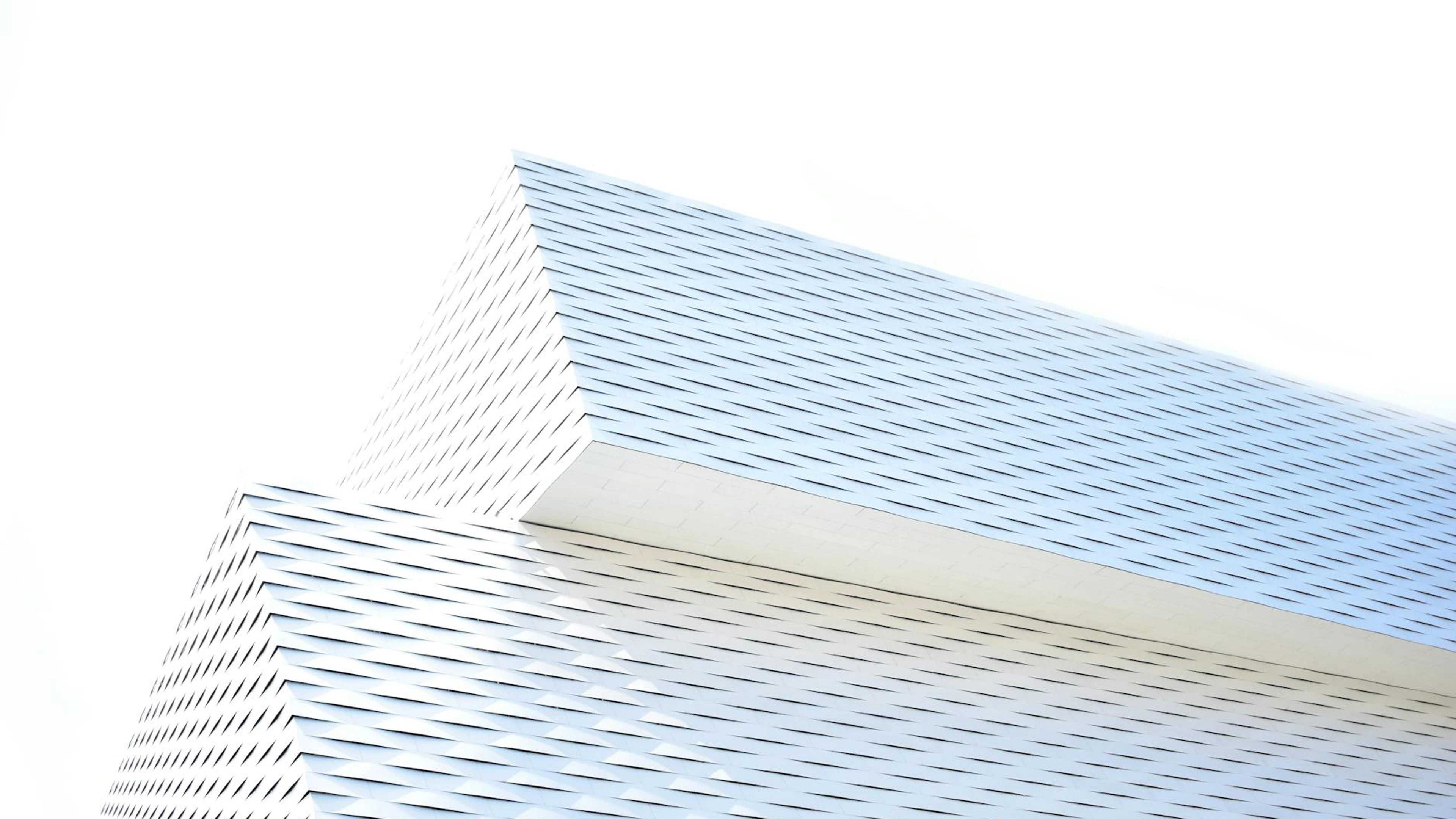 Sleek modern building facade with minimalist geometric design in Basel, Switzerl - free 4K Ultra HD minimal wallpaper for desktop