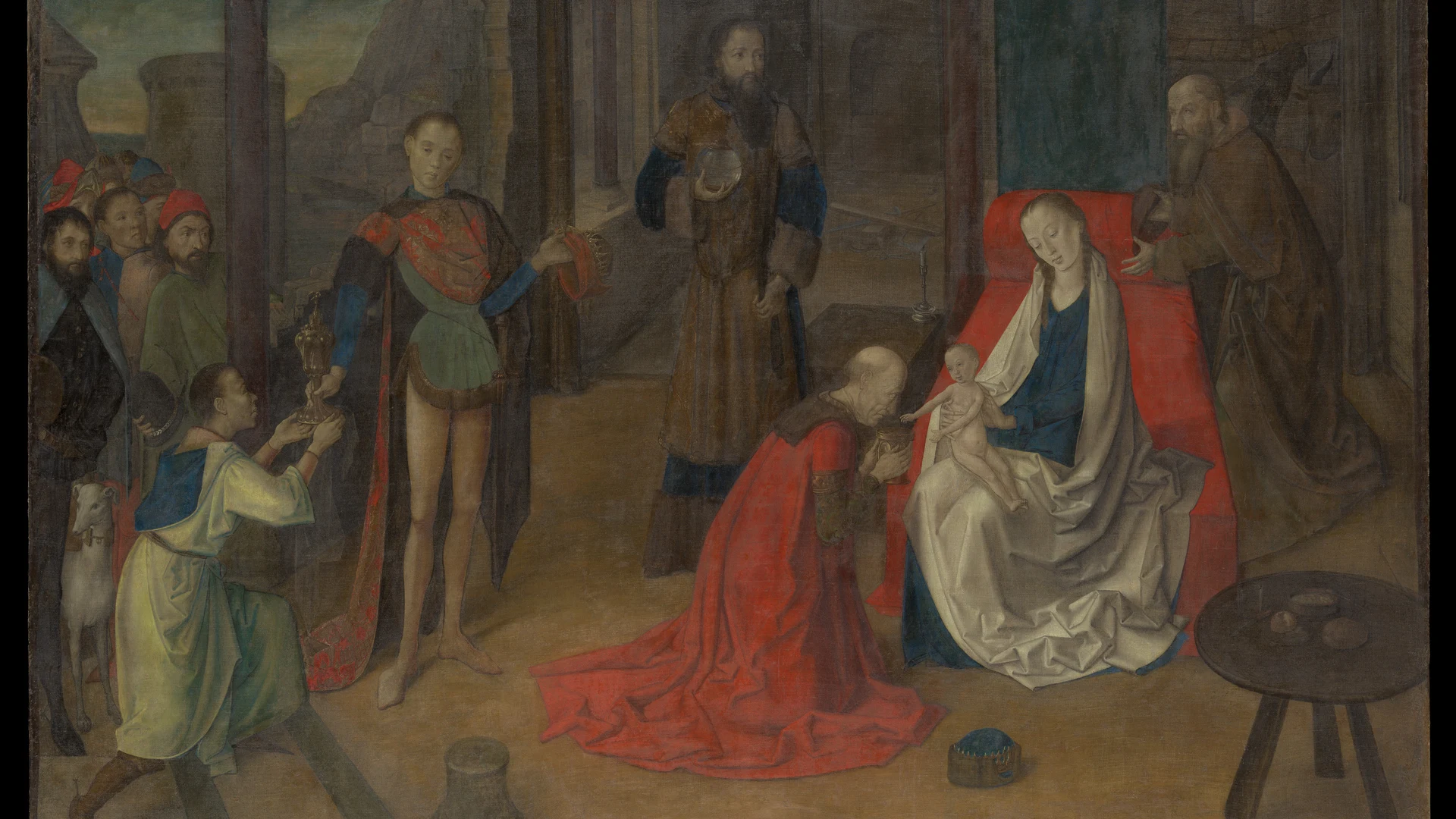 The Adoration of the Magi - free hd minimal wallpaper for desktop