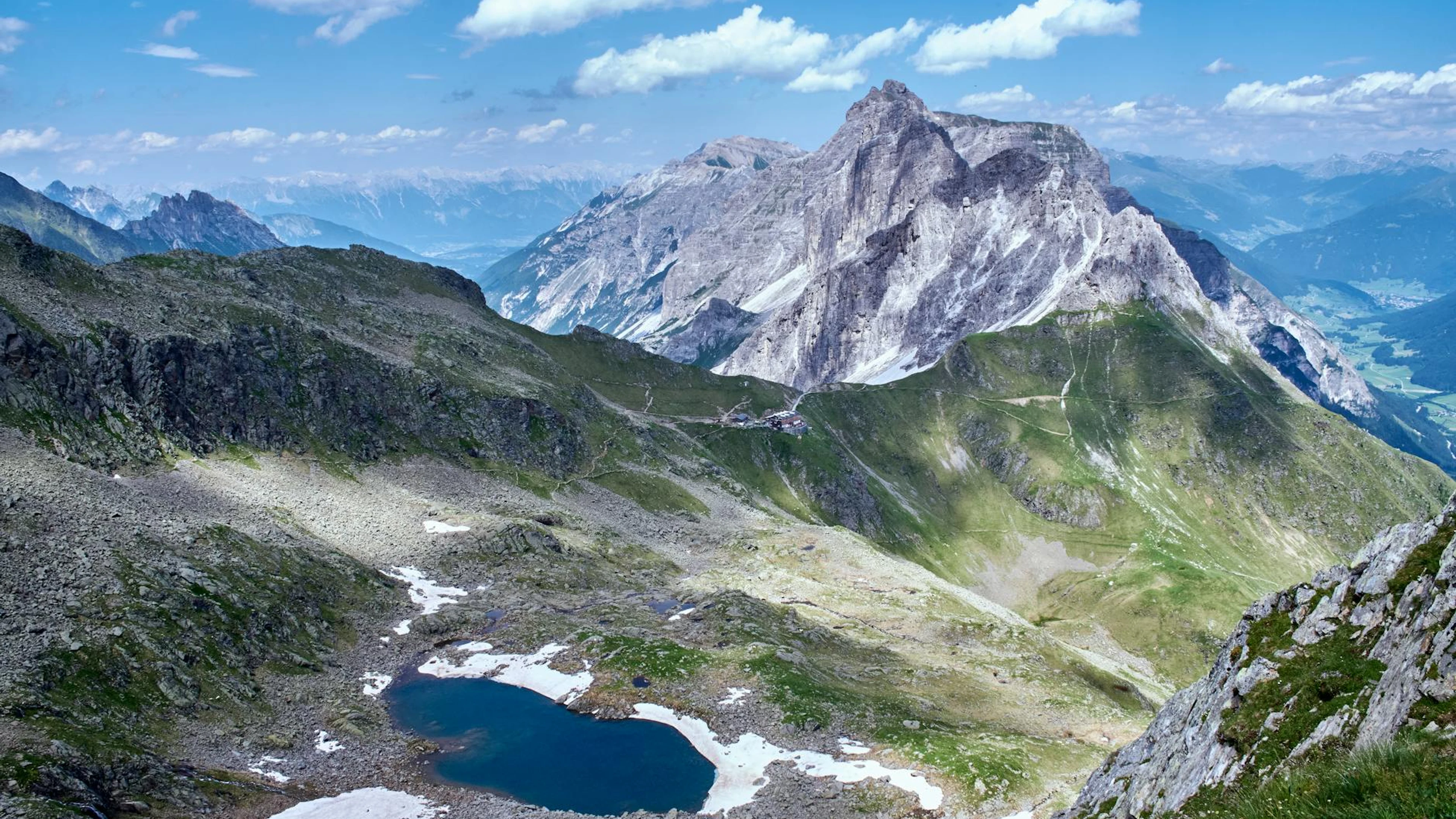 Discover the serene alpine beauty of Neustift im Stubaital, Austria, with breath - free 4K Ultra HD mountain wallpaper for desktop
