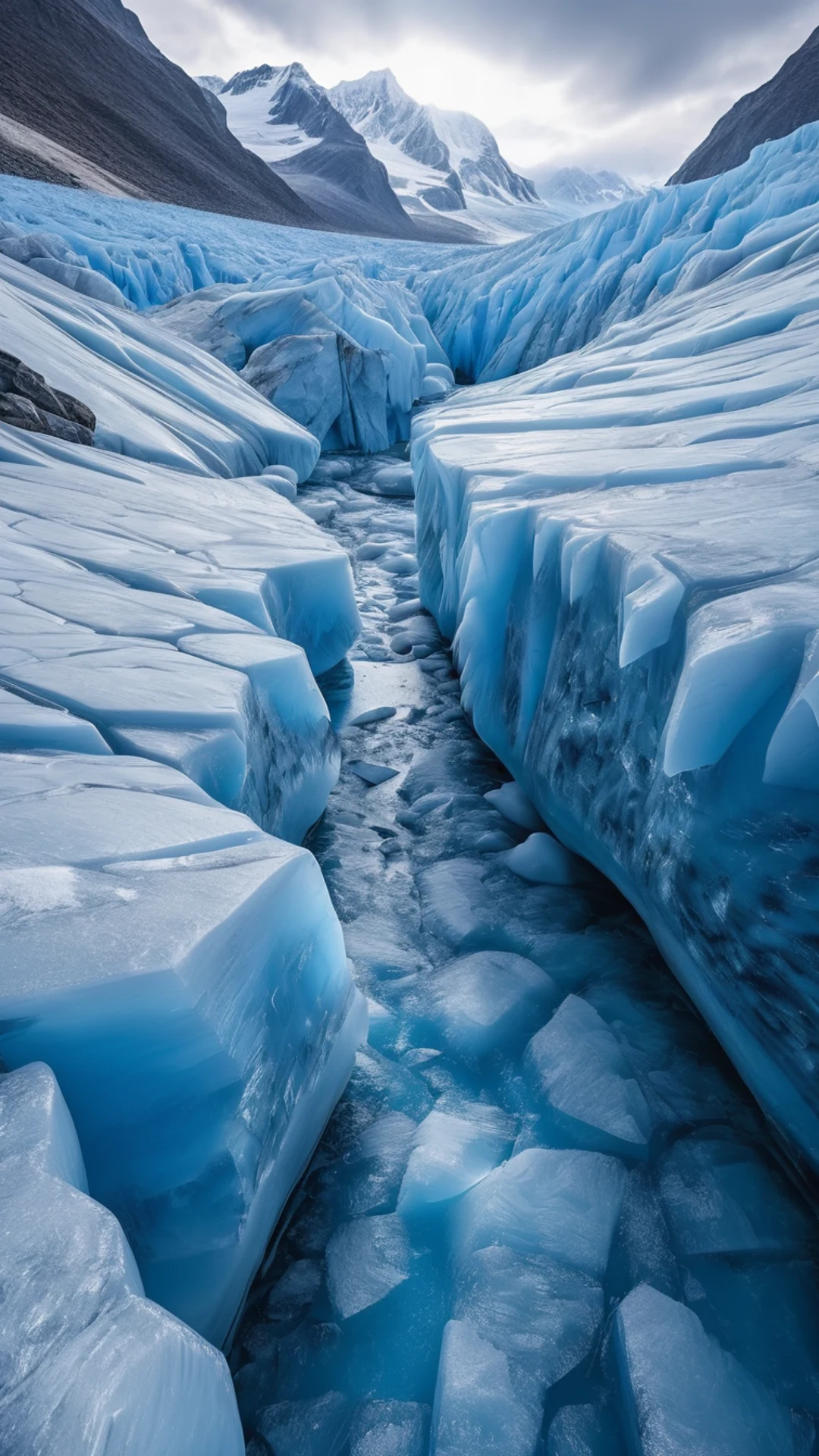 Frozen Mountain Glacier - free Phone mountain wallpaper for phone