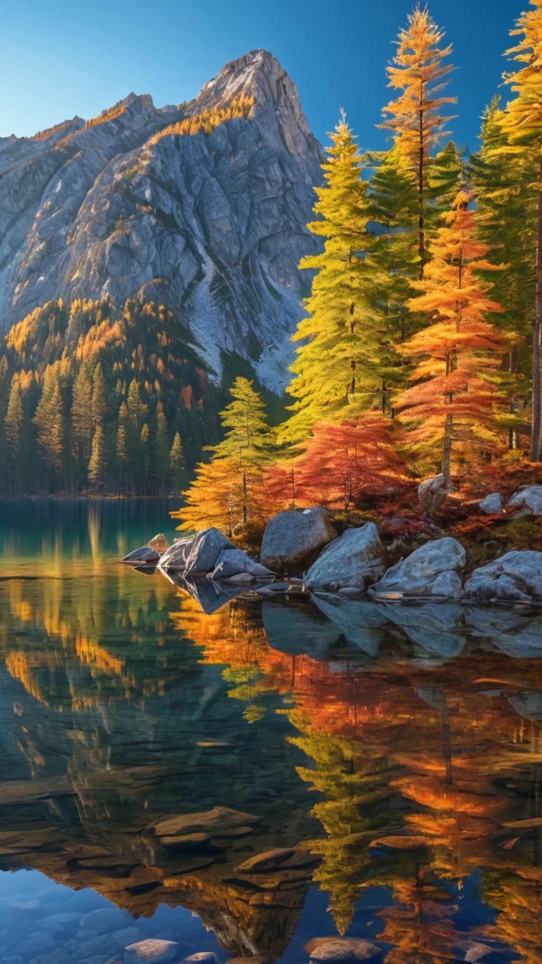 Mountain Reflection Lake - free Phone mountain wallpaper for phone