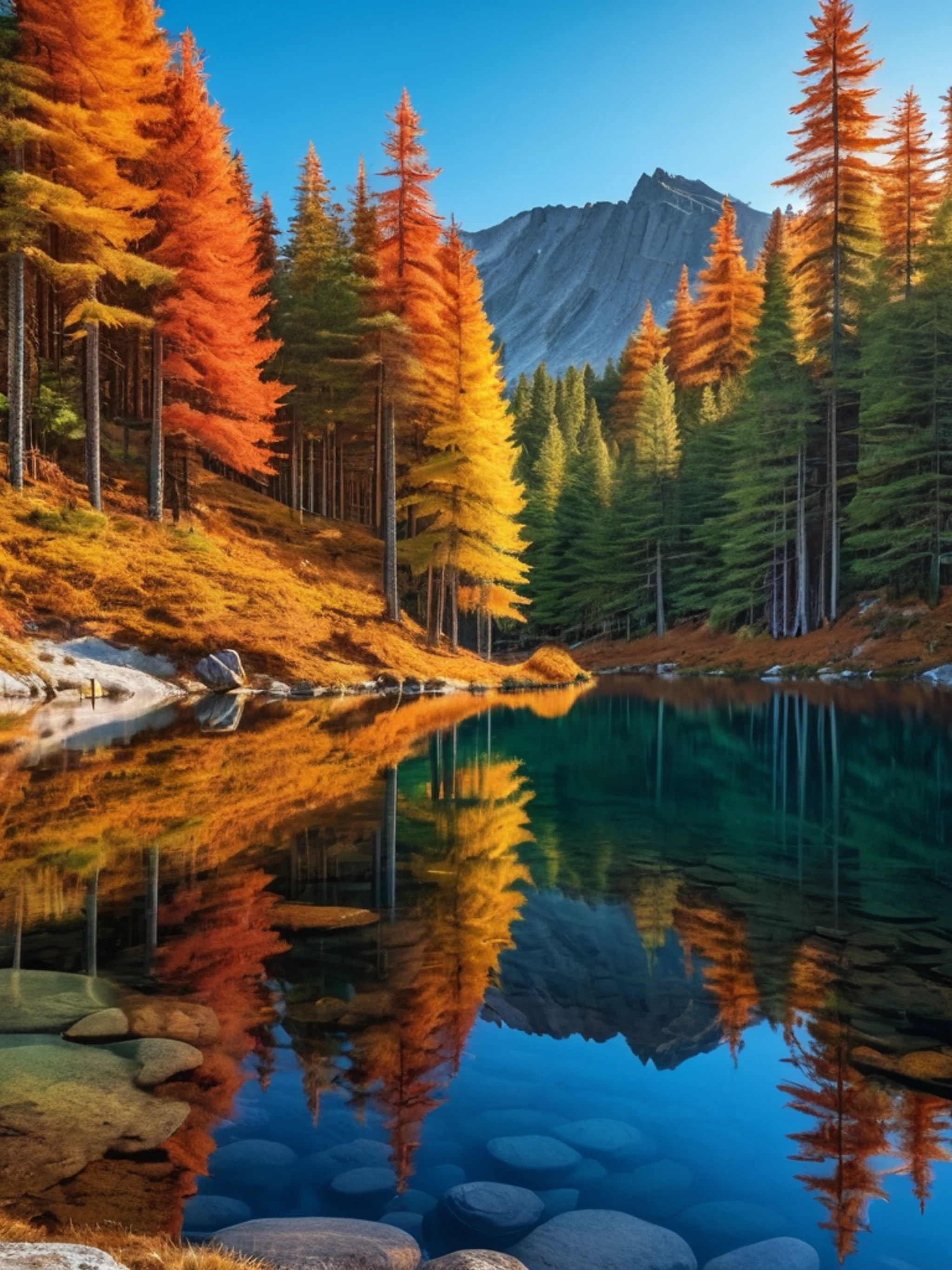 Mountain Reflection Lake - free Tablet mountain wallpaper for phone