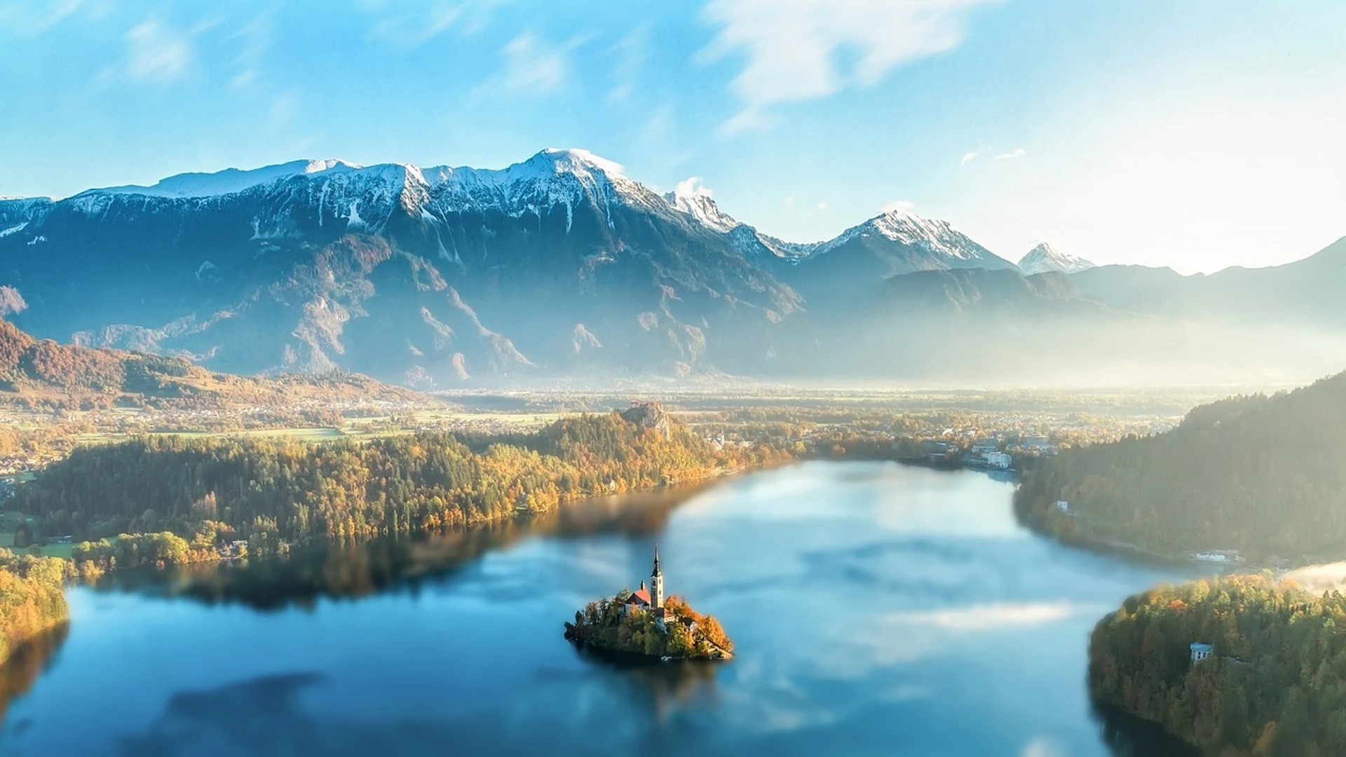 Mountains lake fog - free hd mountain wallpaper for desktop