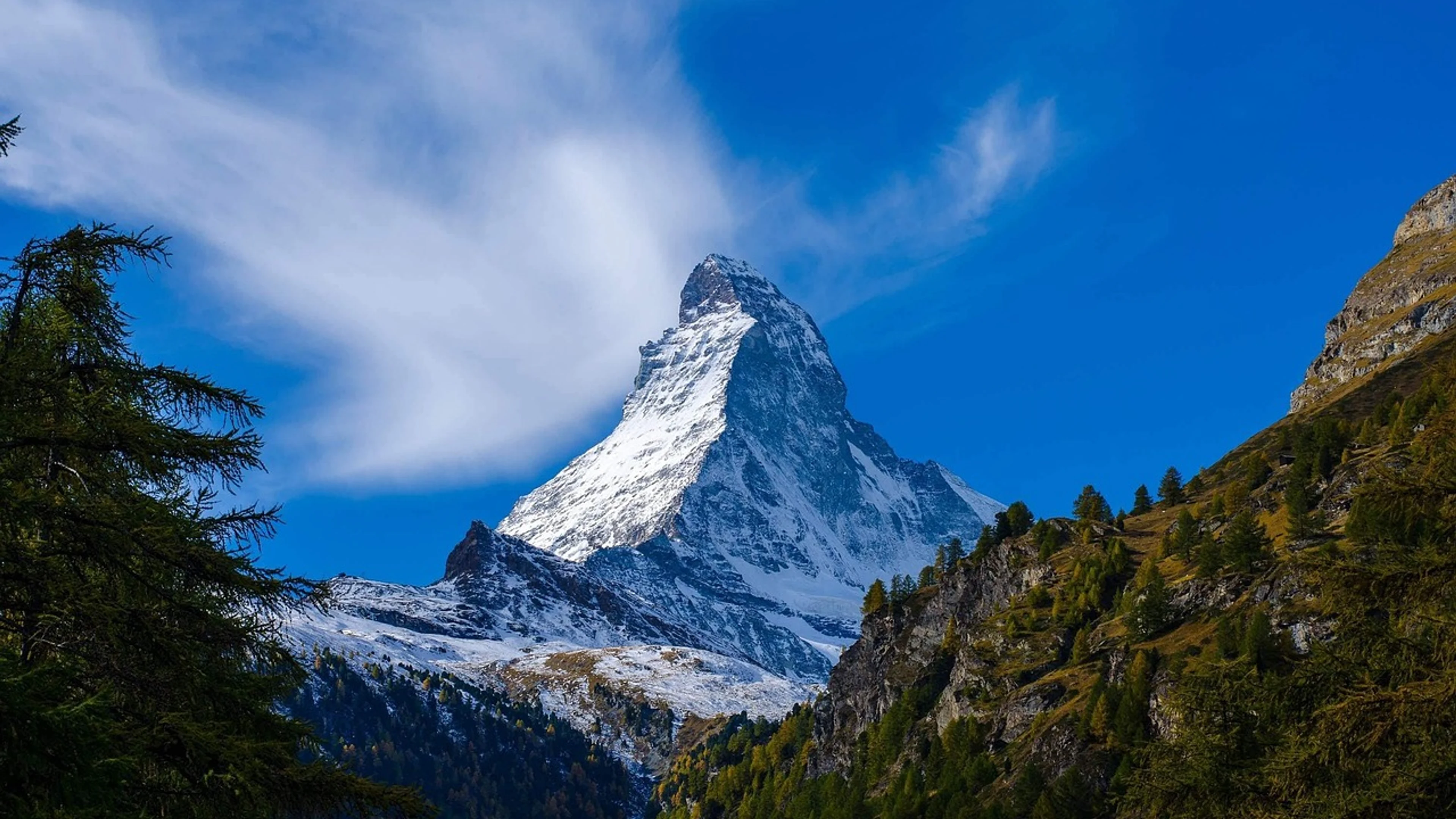 Mountains snow nature - free 4K Ultra HD mountain wallpaper for desktop