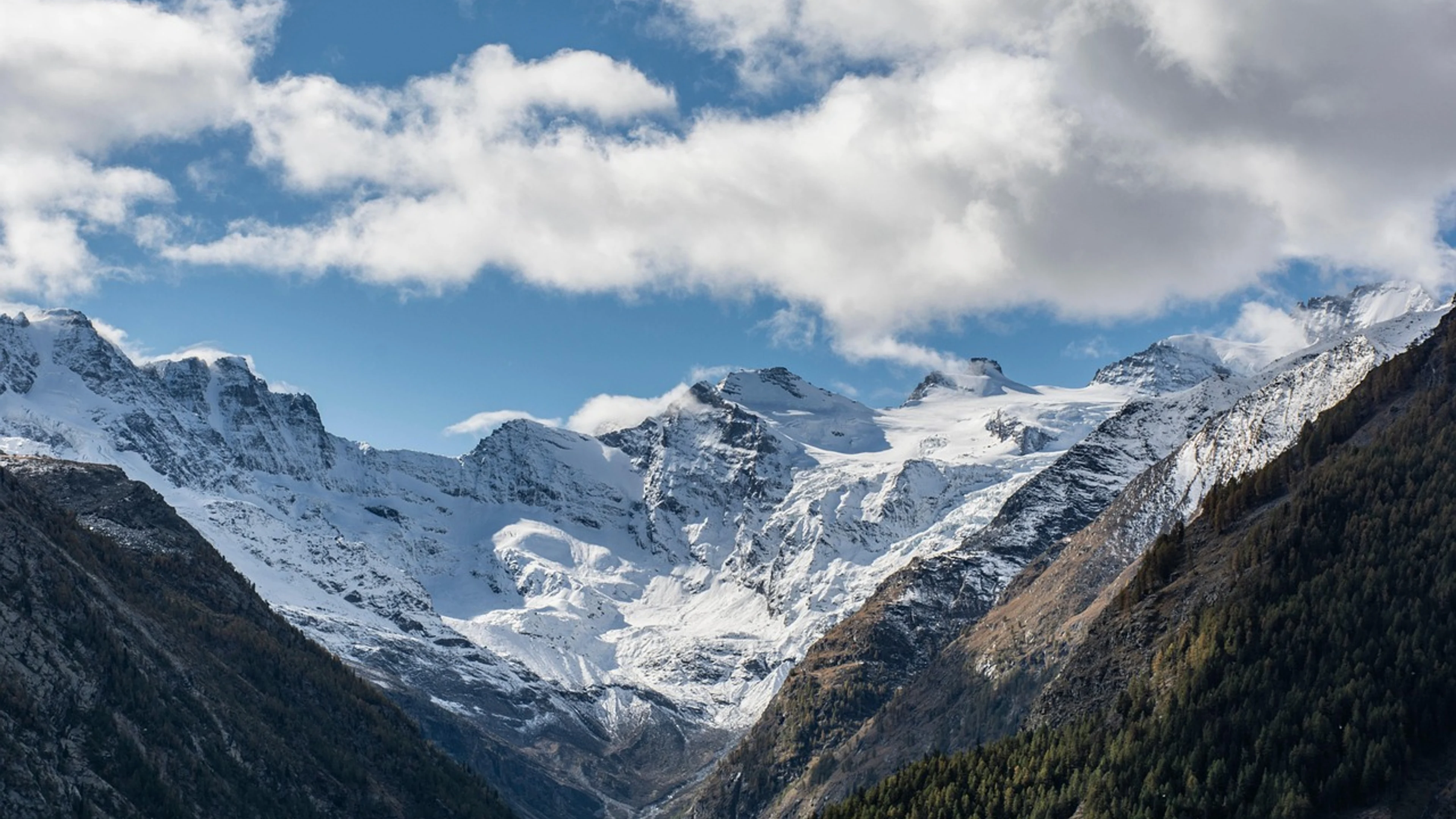 Mountains summit snow - free 4K Ultra HD mountain wallpaper for desktop