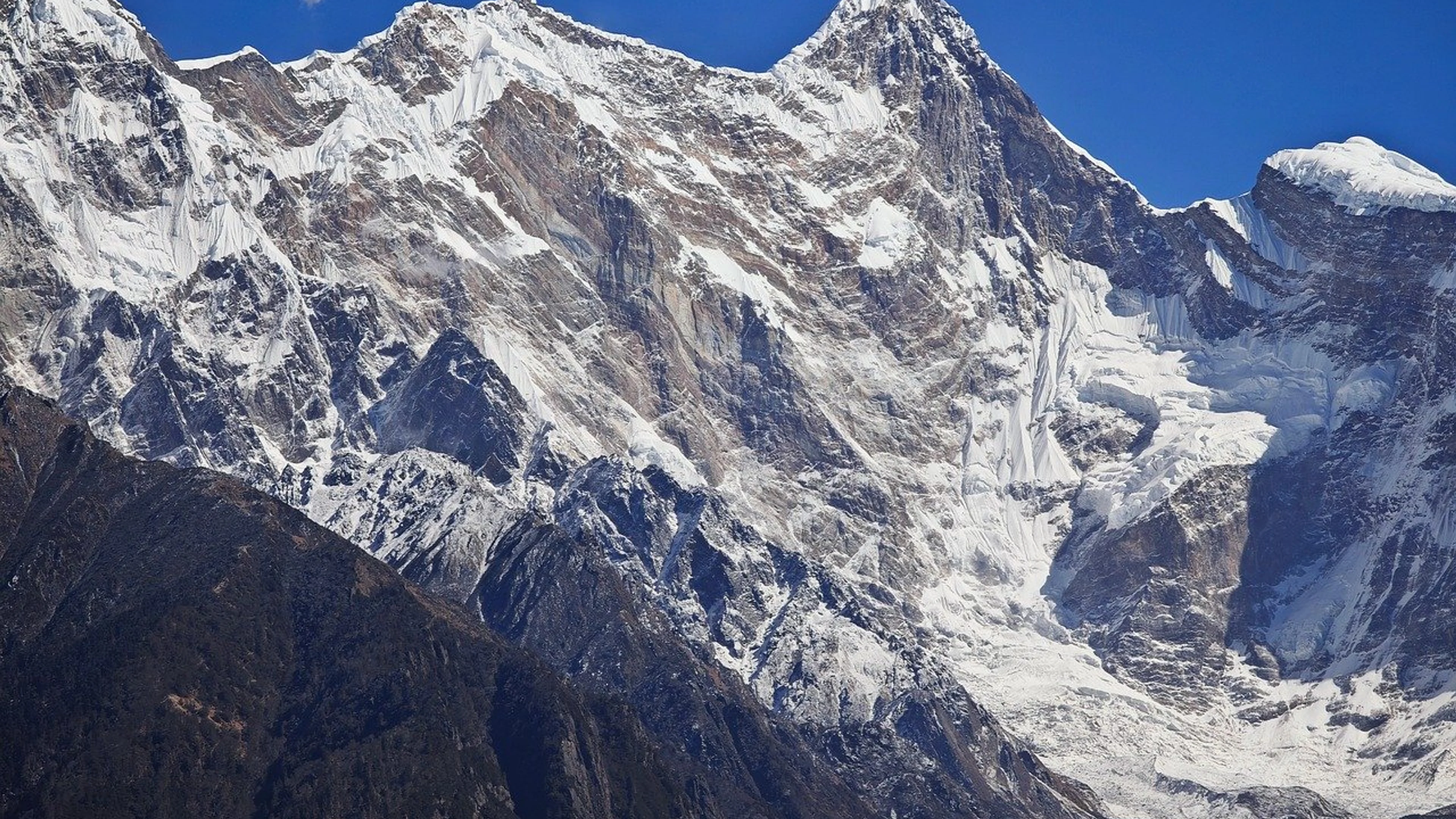 Tibet namcha barwa mountain range - free 4K Ultra HD mountain wallpaper for desktop