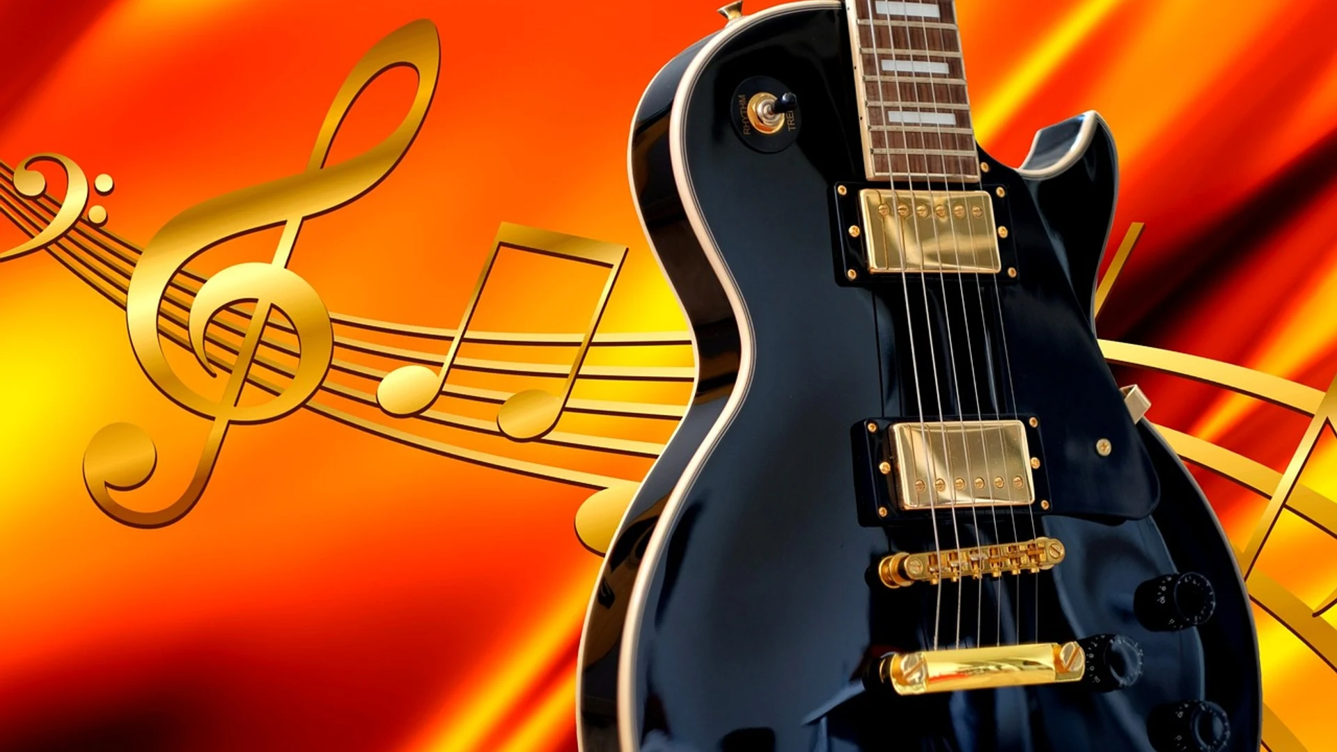 Guitar music musically - free hd music wallpaper for desktop