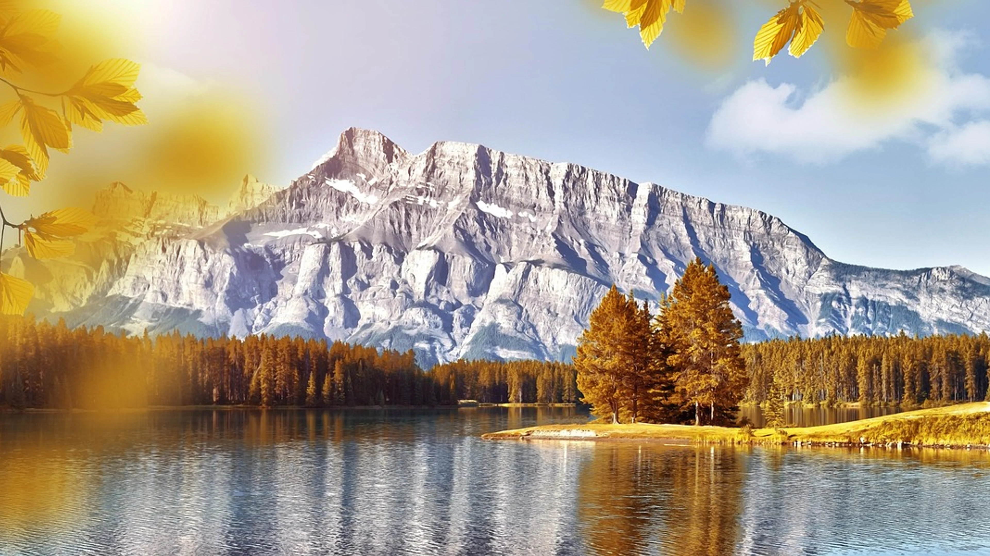 Landscape nature lake - free 4K Ultra HD nature wallpaper for desktop