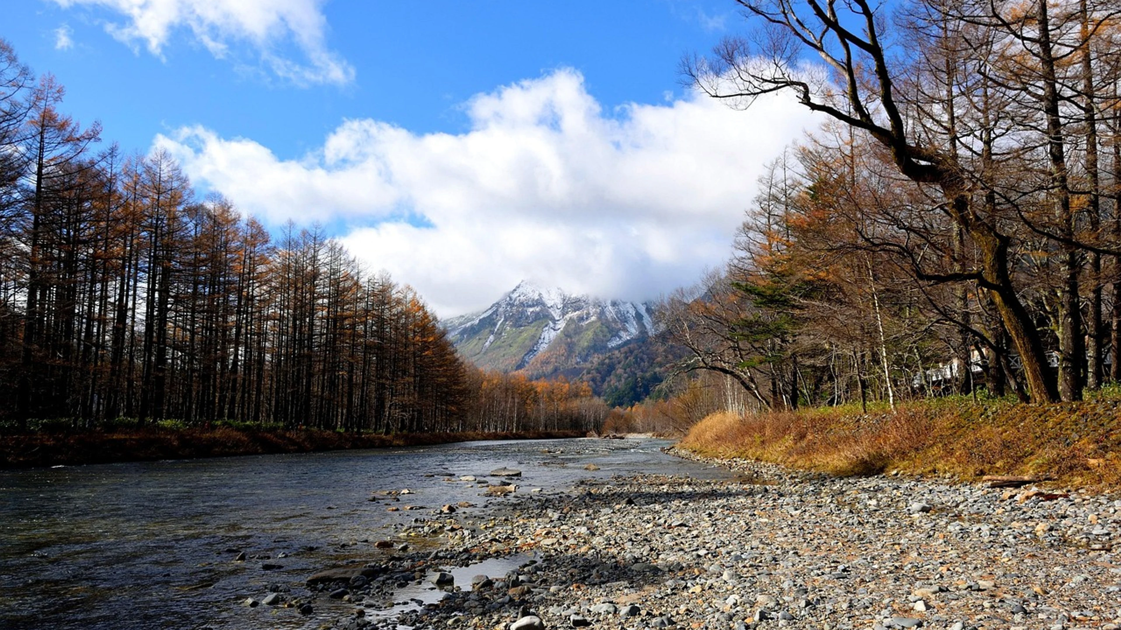 Mountain river nature - free 4K Ultra HD nature wallpaper for desktop