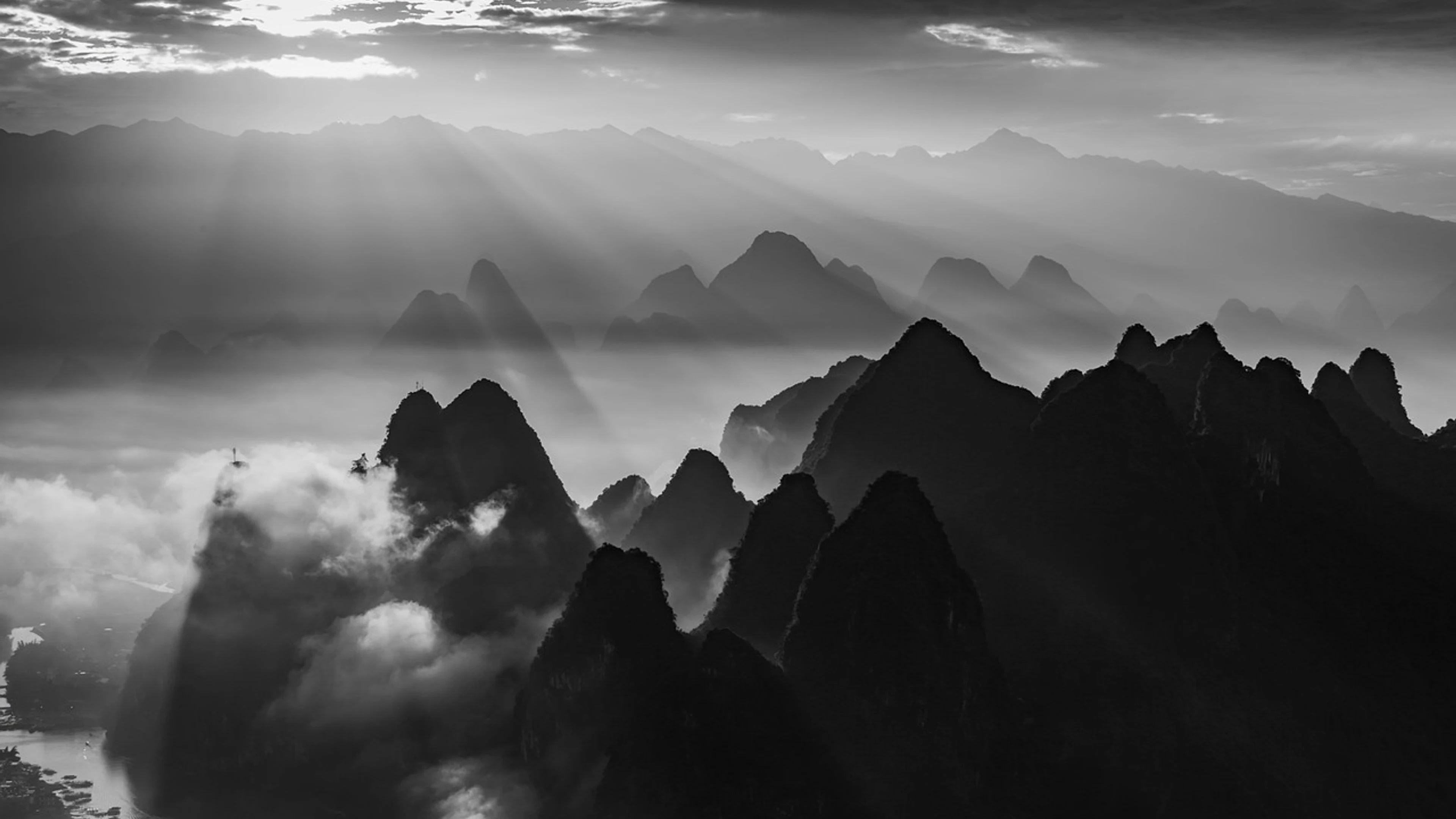 Mountains guilin lijiang - free 4K Ultra HD nature wallpaper for desktop