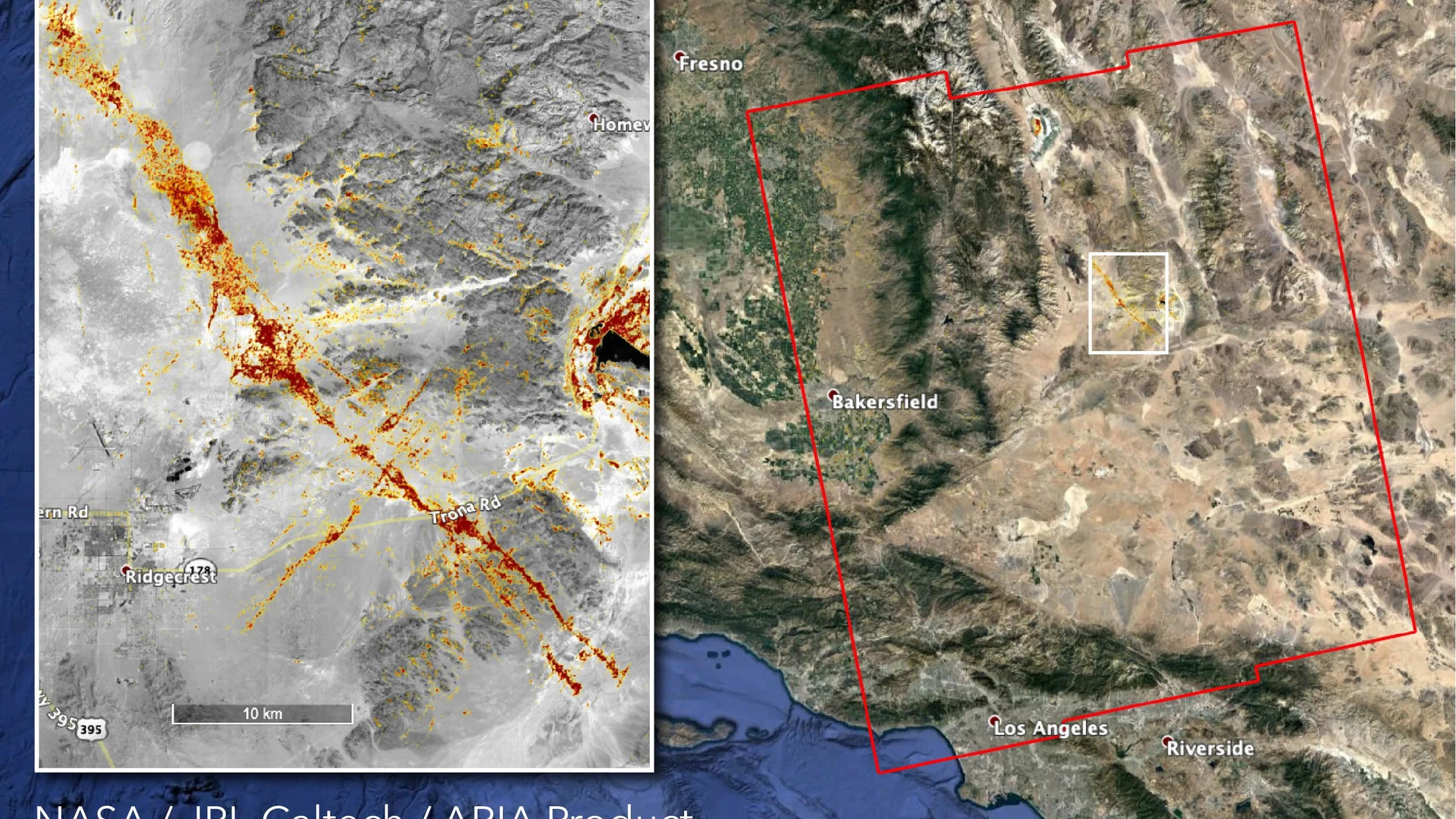 NASA's ARIA Team Maps California Quake Damage - free hd nature wallpaper for desktop
