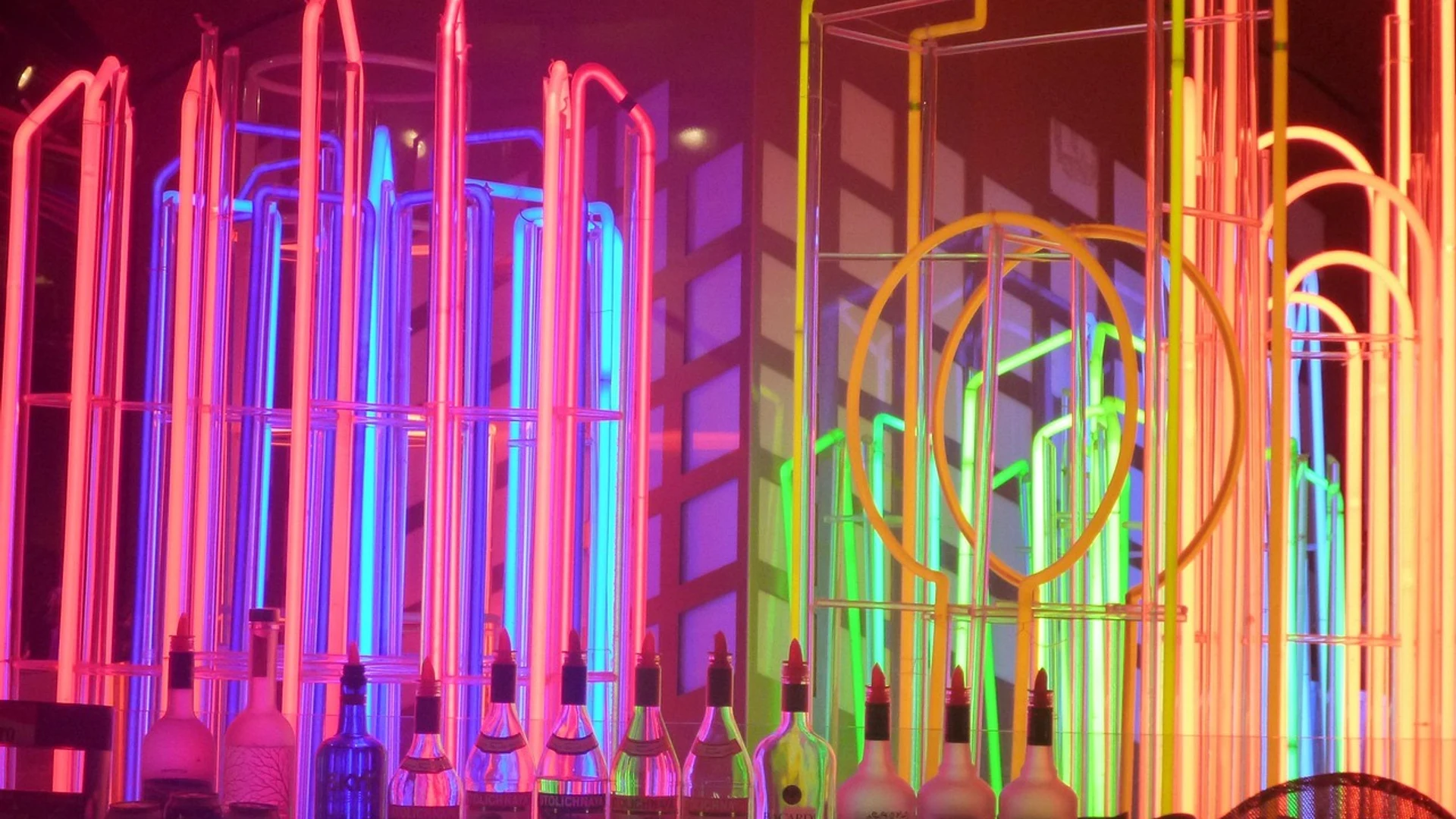 Lights bright energy - free hd neon wallpaper for desktop